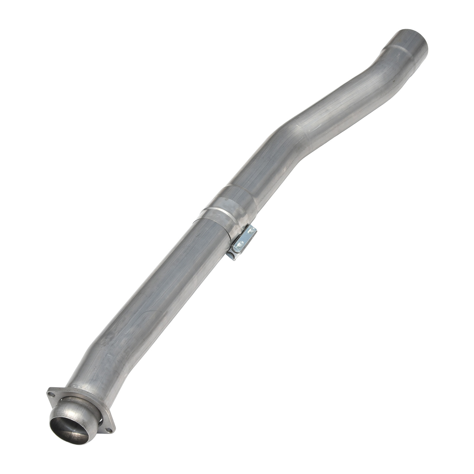 2003-2007 6.0L PowerStroke 3.5" CAT/Muffler Delete Racepipe With Clamps For F250/350 Super Duty 0