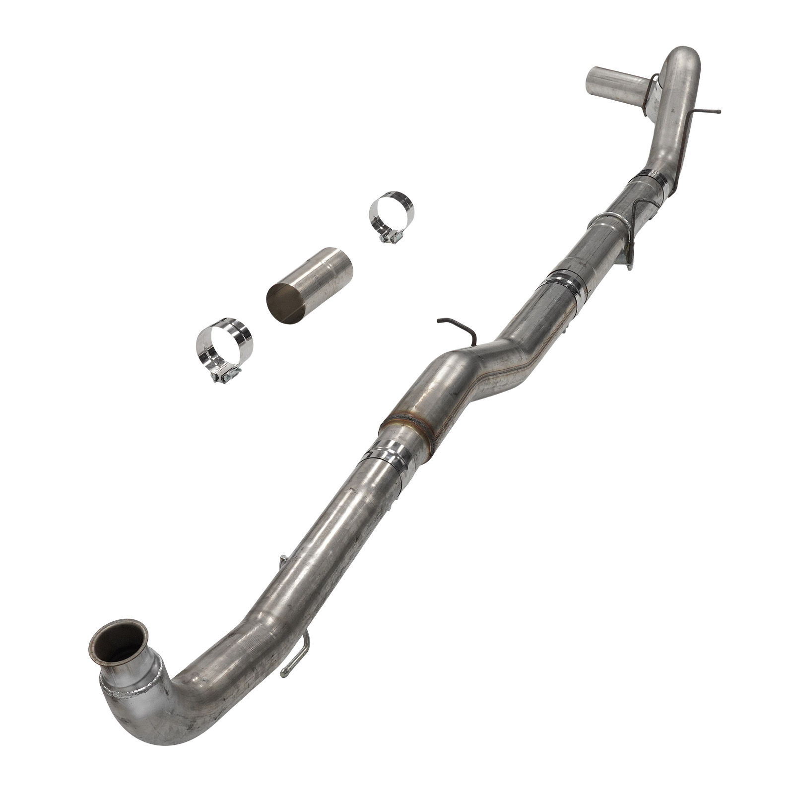 2011-2015 6.6L Duramax LML 5" Downpipe-Back CAT/DPF Delete Exhaust System For Silverado Sierra 2500/3500HD 0