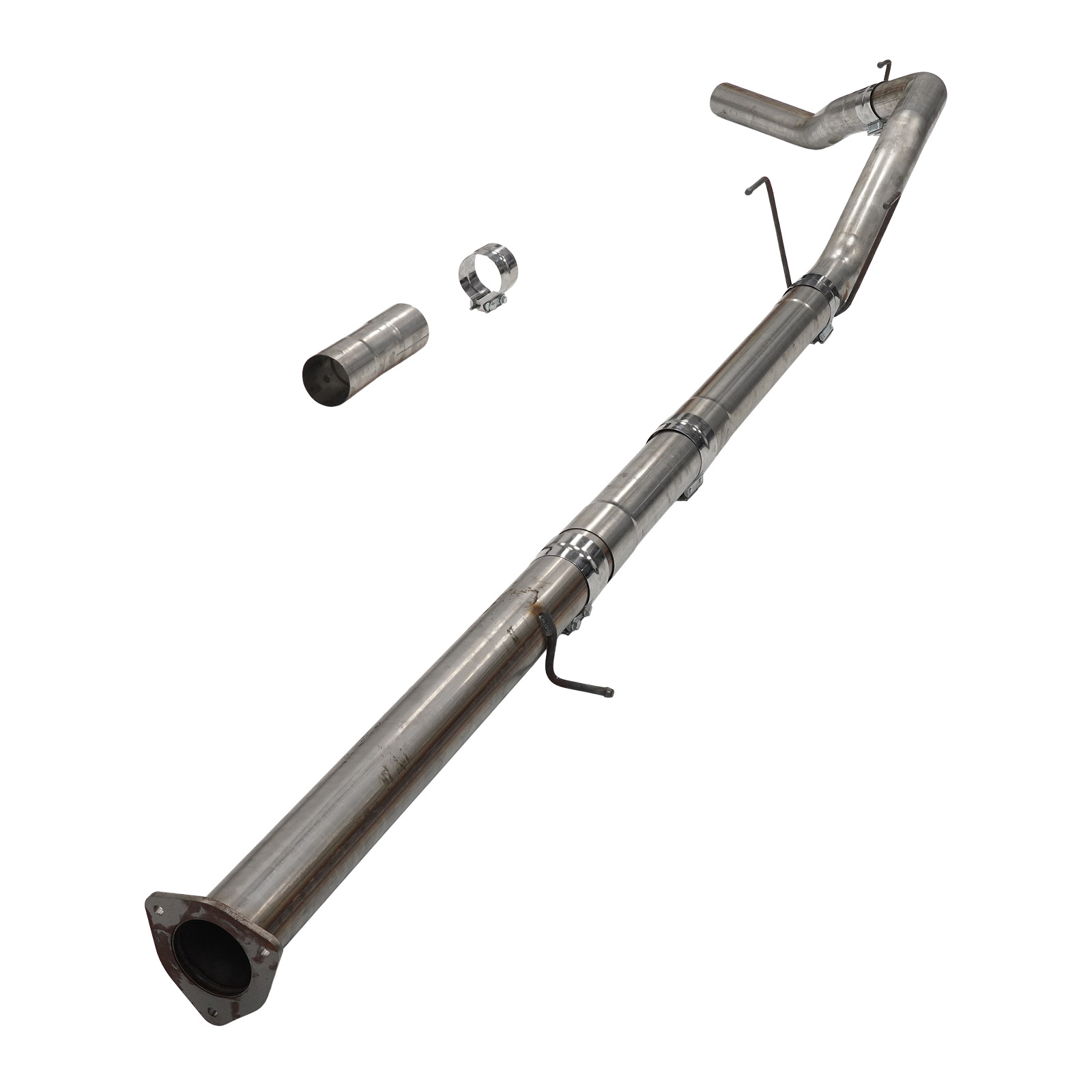 2013-2018 6.7L Cummins 4" Downpipe-Back CAT/DPF Delete Exhaust System For Ram 2500/3500 0
