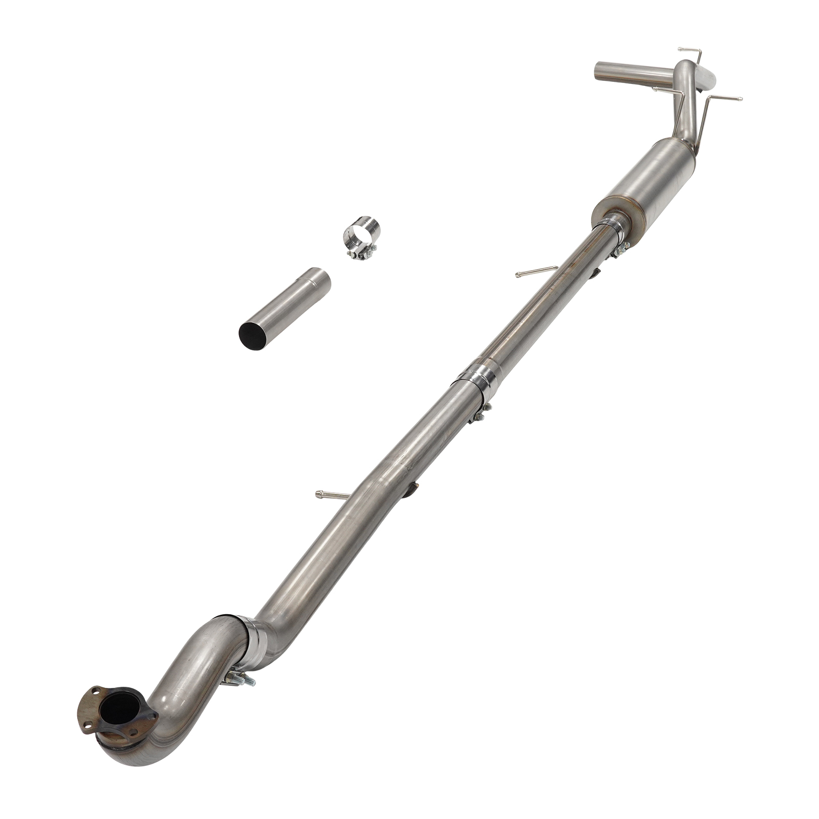 2016-2022 Duramax LWN 3" Turbo-Back CAT/DPF Delete Exhaust System With Muffler For Colorado Canyon 0