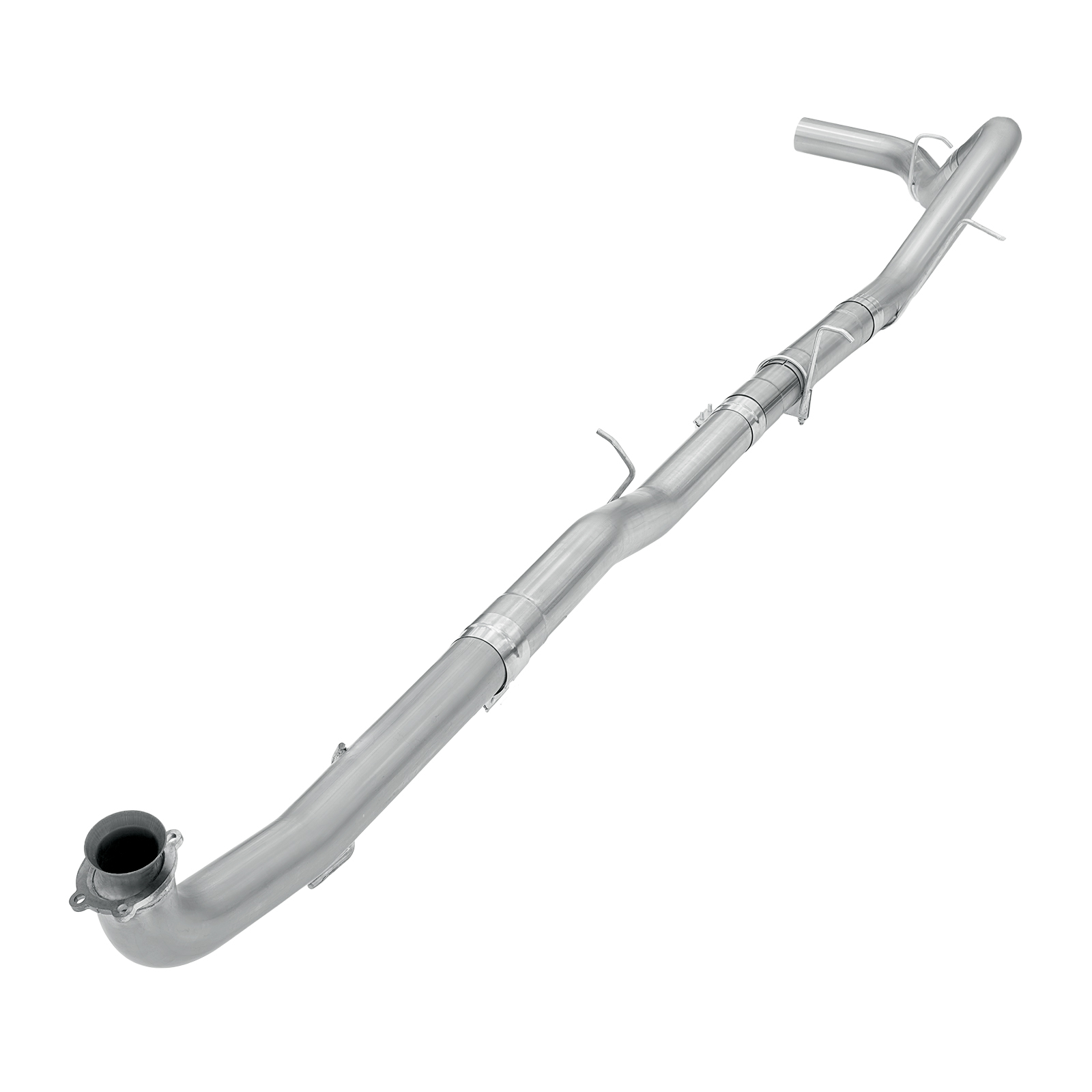 2017-2019 6.6L Duramax L5P 4" Downpipe-Back DPF Delete Exhaust System For Silverado Sierra 2500/3500HD 0