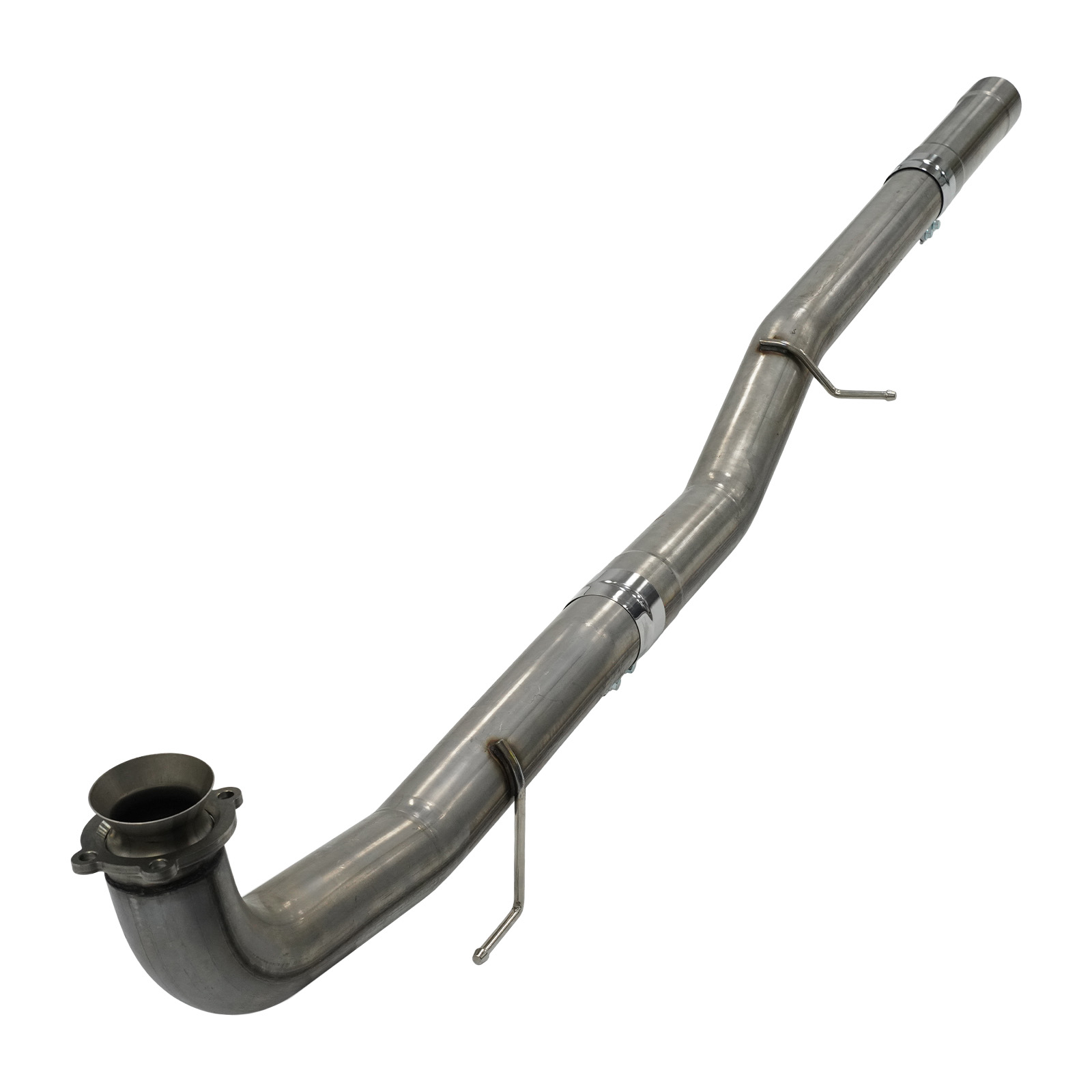 2017-2023 6.6L Duramax L5P 4" DPF Delete Racepipe For Silverado Sierra 2500/3500HD 0