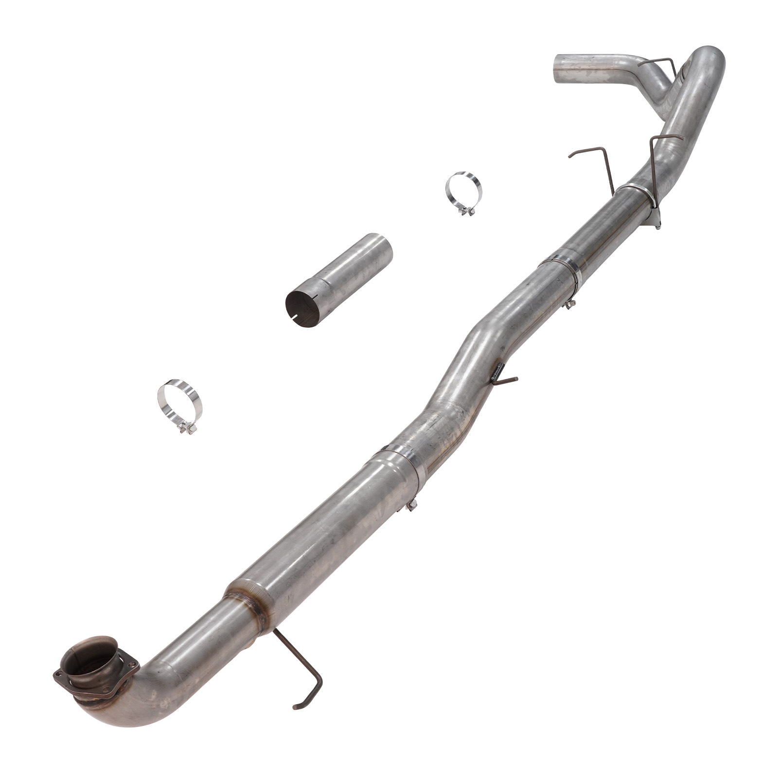 2020-2026 6.6L L5P Duramax 5" Downpipe-Back DPF-Delete Exhaust System For Silverado Sierra 2500 3500HD 0