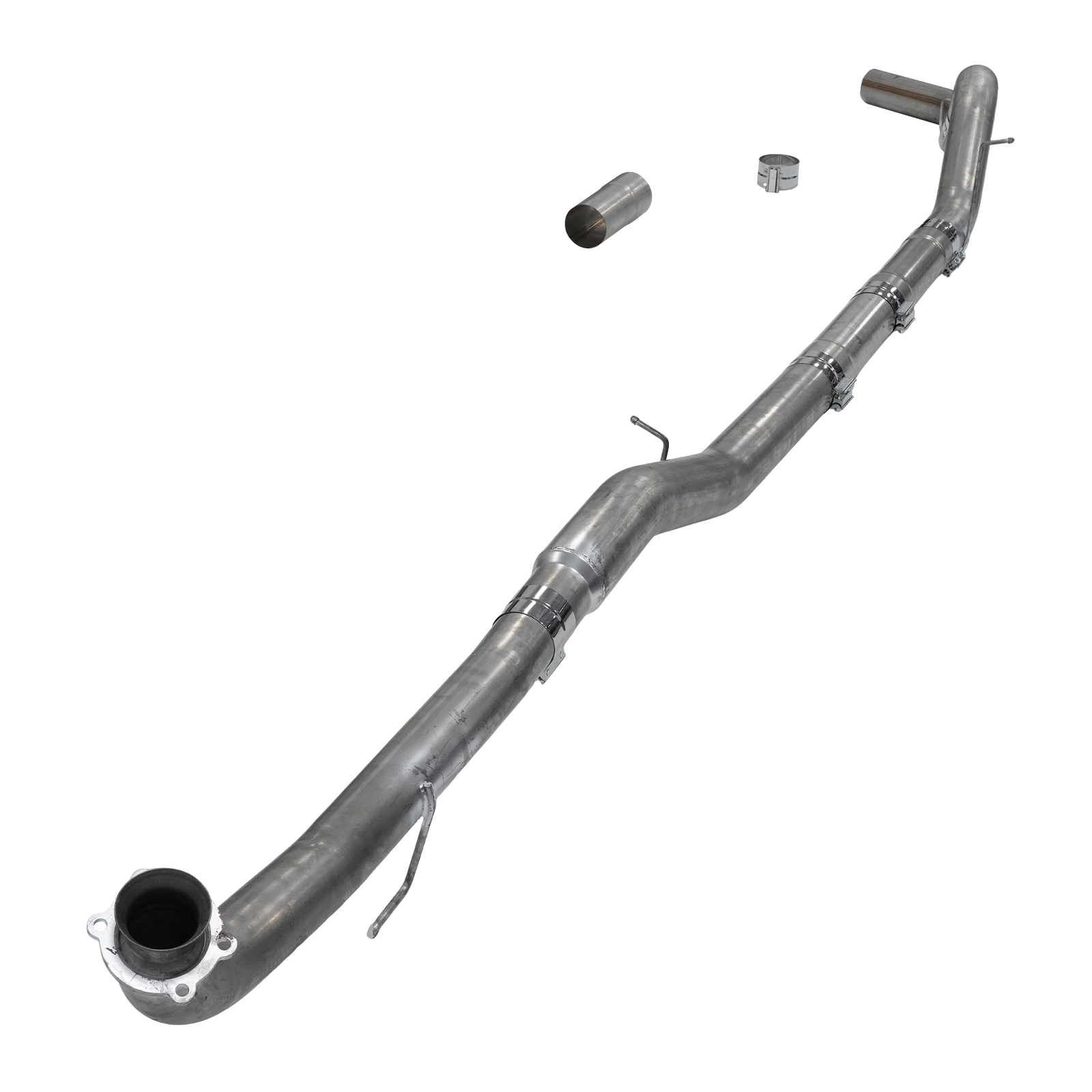 2017-2019 6.6L Duramax L5P 5" Downpipe-Back DPF Delete Exhaust System For Silverado Sierra 2500/3500HD 0