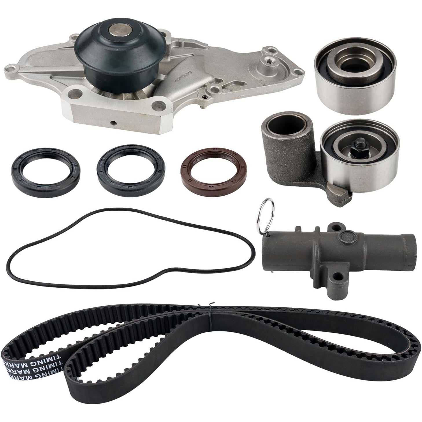 Timing Belt Kit for 2005-2018 Pilot, 2005-2007 2009-2018 Odyssey, 2003-2018 MDX, 2003-2005 2007 2009-2017 Accord