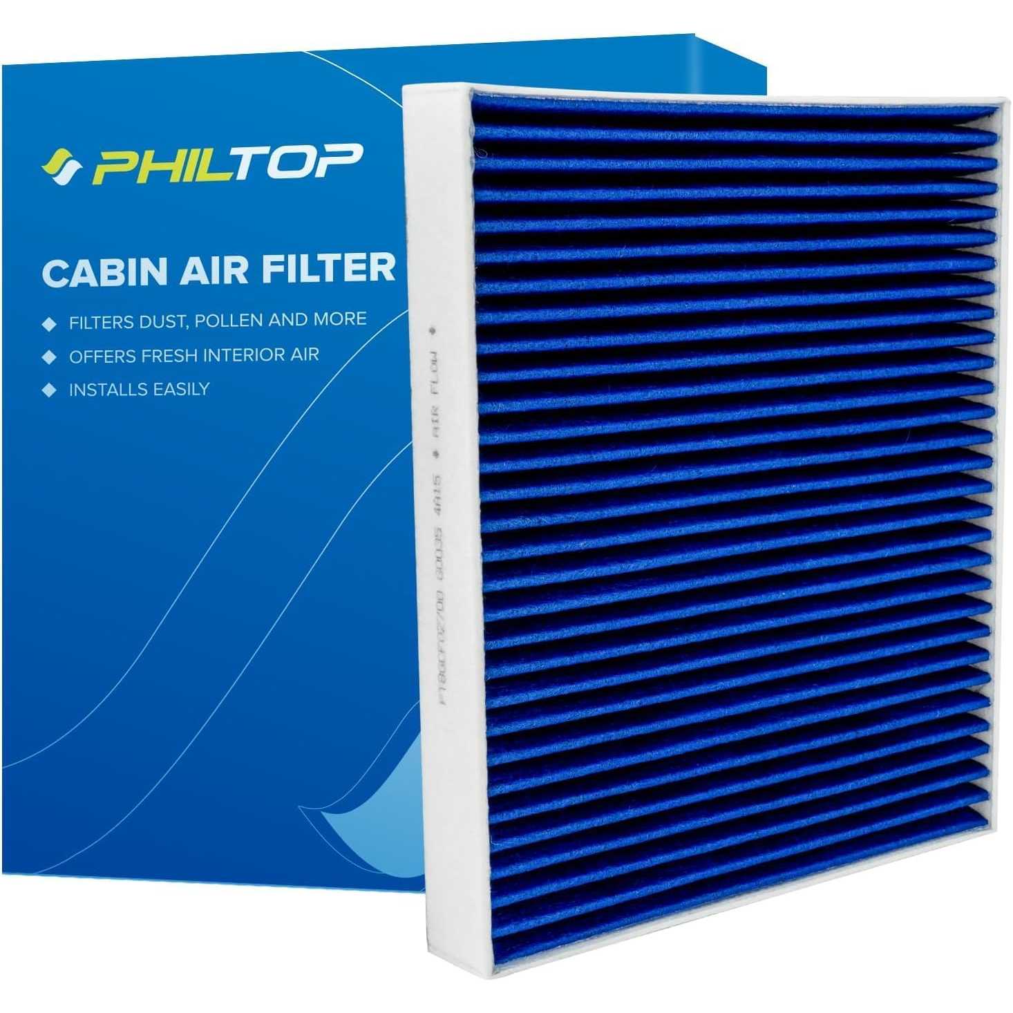 PHILTOP Cabin Air Filter HEPA | Lexus GS350 2013-2020 | CF10074