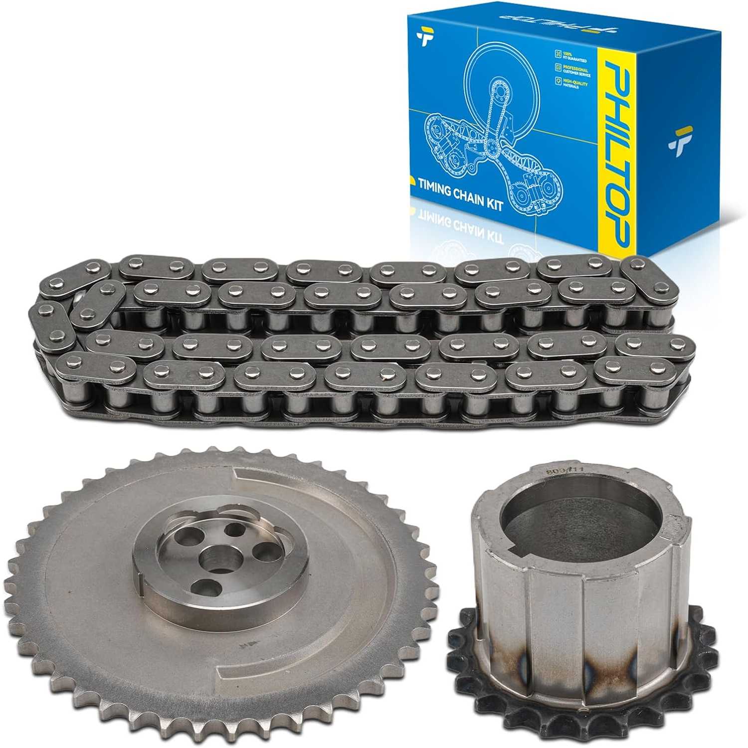 Engine Timing Chain Kit for Silverado 1500, Tahoe, Sierra 1500, Silverado 2500 HD, Suburban 1500, Silverado 1500 Classic