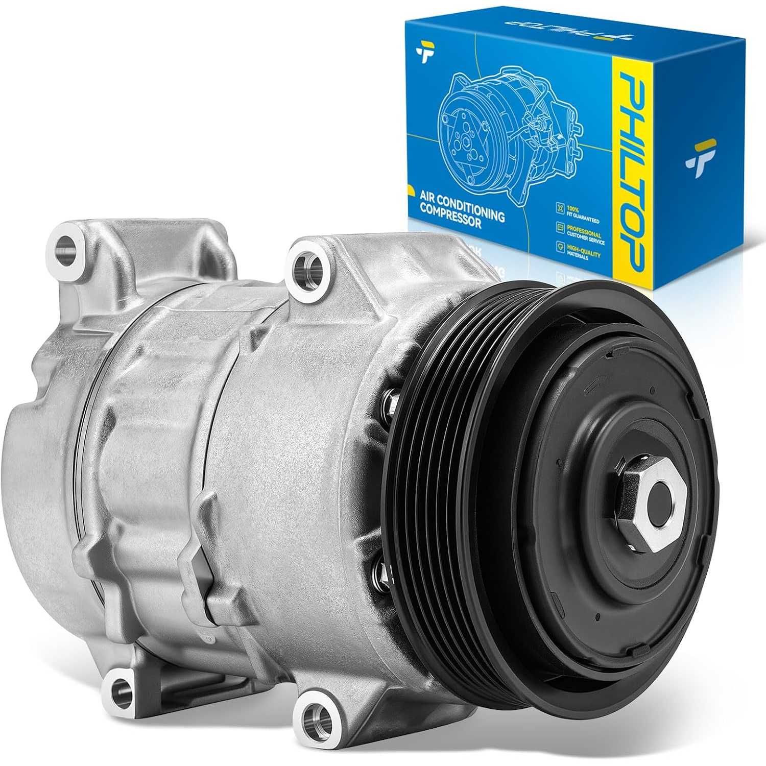 C2743 Air Conditioner AC Compressor with Clutch for Scion tC 2011-2016
