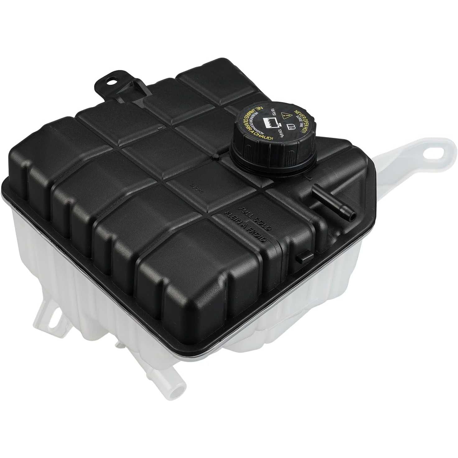603-237 Coolant Reservoir Tank with Cap for Cadillac DTS 2006-2011 | Fits 2006-2011 Cadillac DTS/Buick Lucerne; Repla...