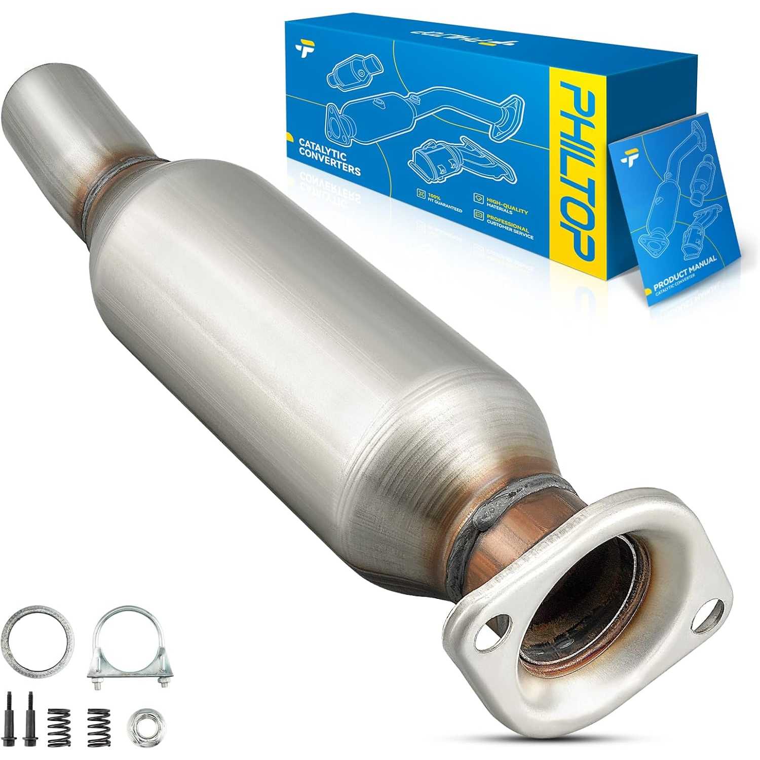2004-2010 Toyota Sienna 3.3L V6/3.5L V6 | Catalytic Converter | OE#174200P080/16350 - PHILTOP