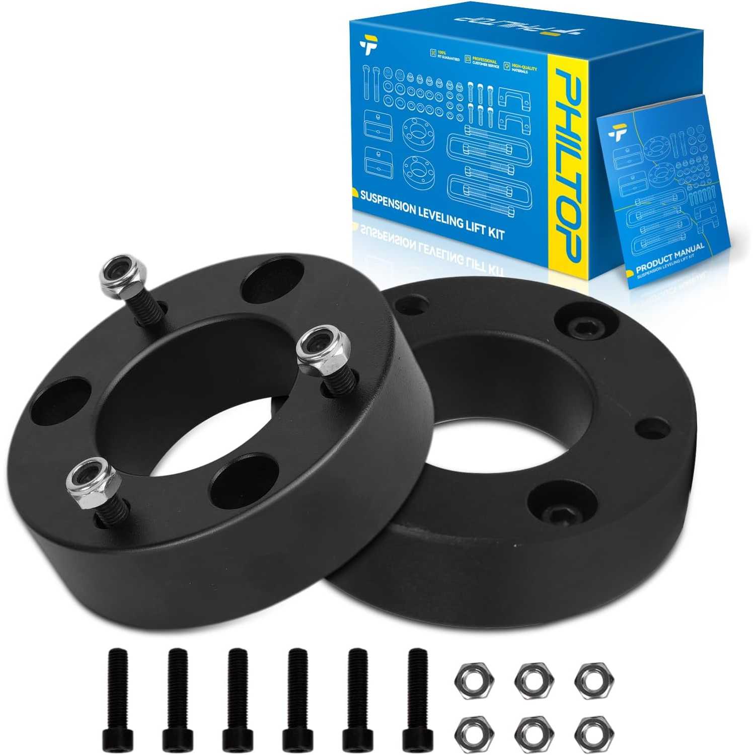 2" Front Leveling Lifts for Silverado & Sierra 1500 (2" Strut Spacers)