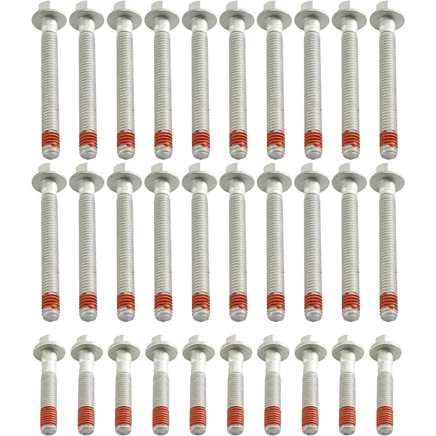 ES72220 Head Bolts Set Fit for Chevrolet Silverado 1500 2500 HD Classic, Tahoe Suburban Avalanche 1500 Express Corvette