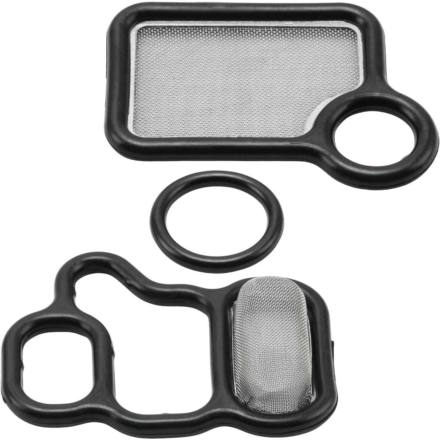 917-176 VVT VTEC Solenoid Gasket Valve Cover Set 3 pcs 15815-RAA-A02 Fits 2002-2014 Honda CR-V Accord Element Civic S...