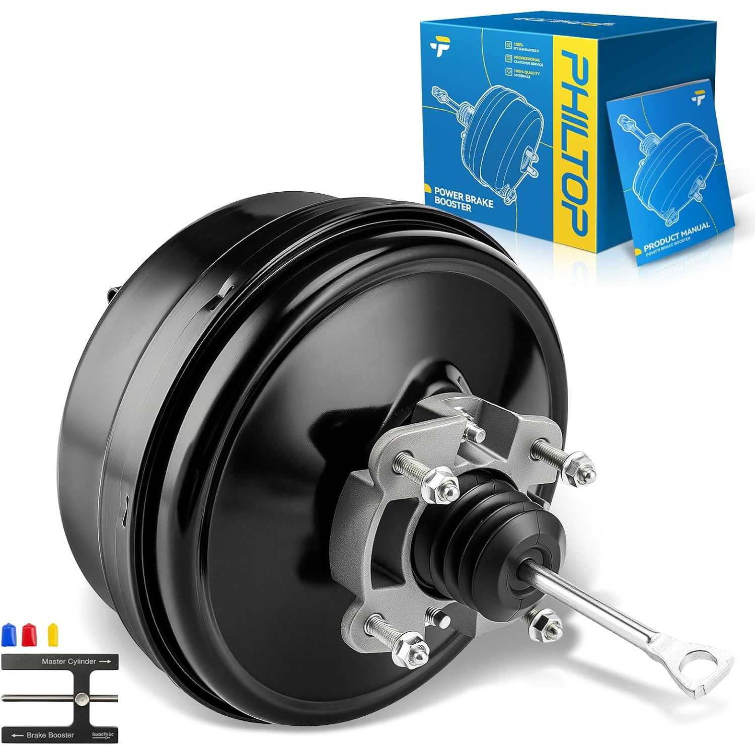 54-74829 Brake Booster compatible with Chevrolet Silverado 1500 2005-2006 1500 Classic 2007 for GMC Sierra 1500 2005-...