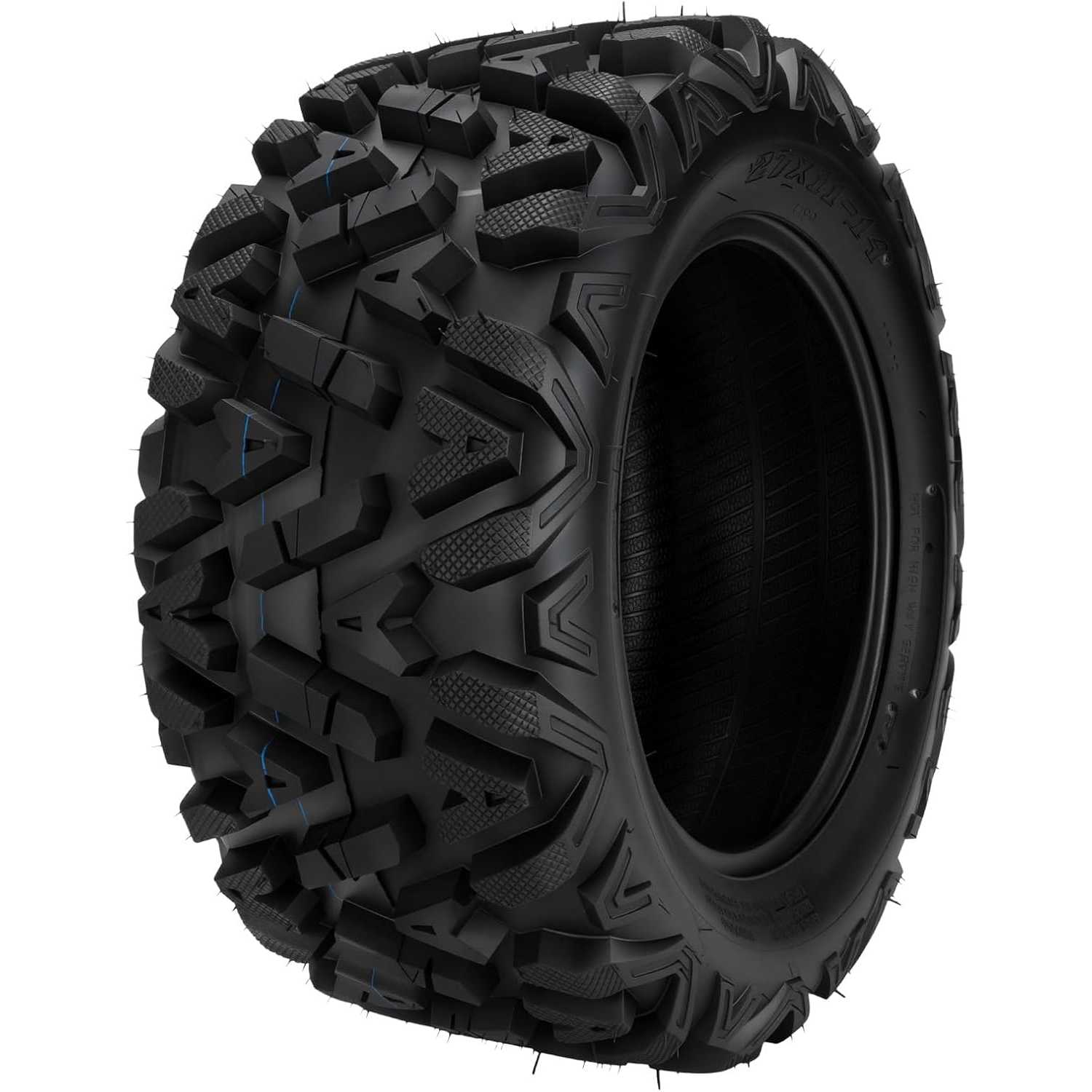 27x11-14 ATV UTV Tires, 6-Ply Super Mud 27x11-14 ATV All-Terrain Tires for Riding Mowers, Golf Carts, Off-Road,1 Pcs