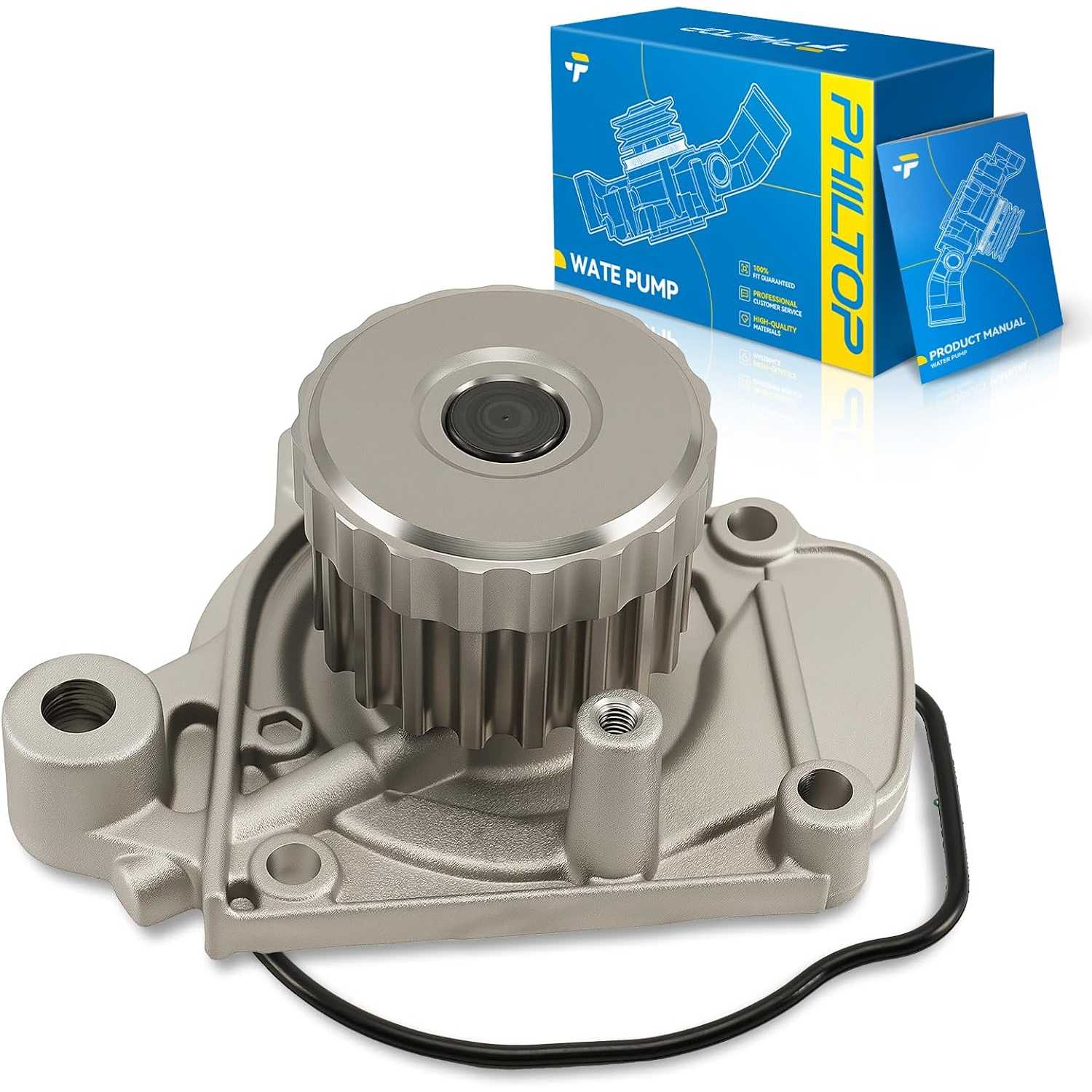 AW9419 New Engine Water Pump Kit Compatible with Honda Civic 2001, Civic 2002-2005 L4 1.7L