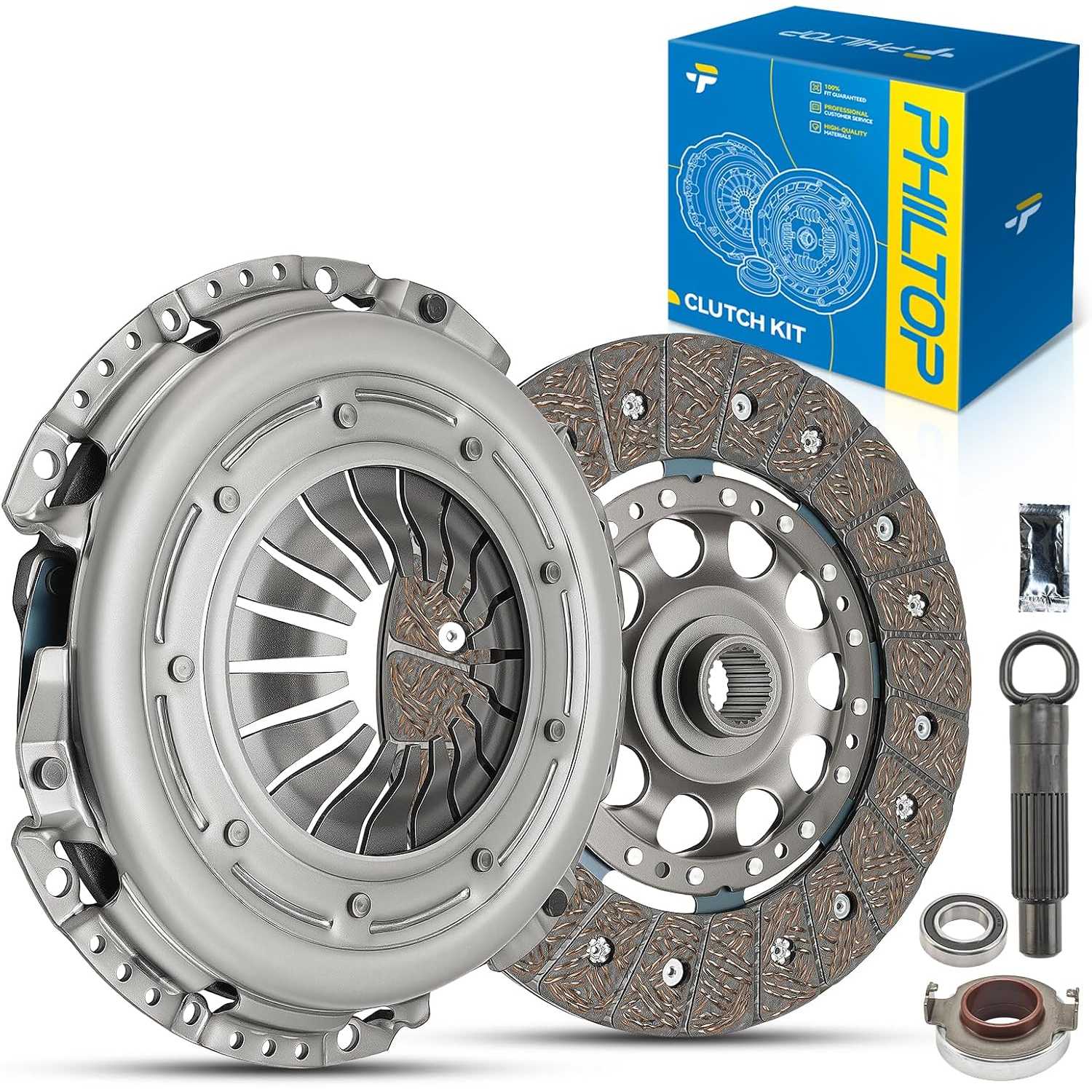 08-047 Transmission Clutch Kit Set fits 2003-2007 Accord 3.0L 2008-2017 Accord 3.5L 2004-2006 TL 2007-2008 TL 3.5L 20...