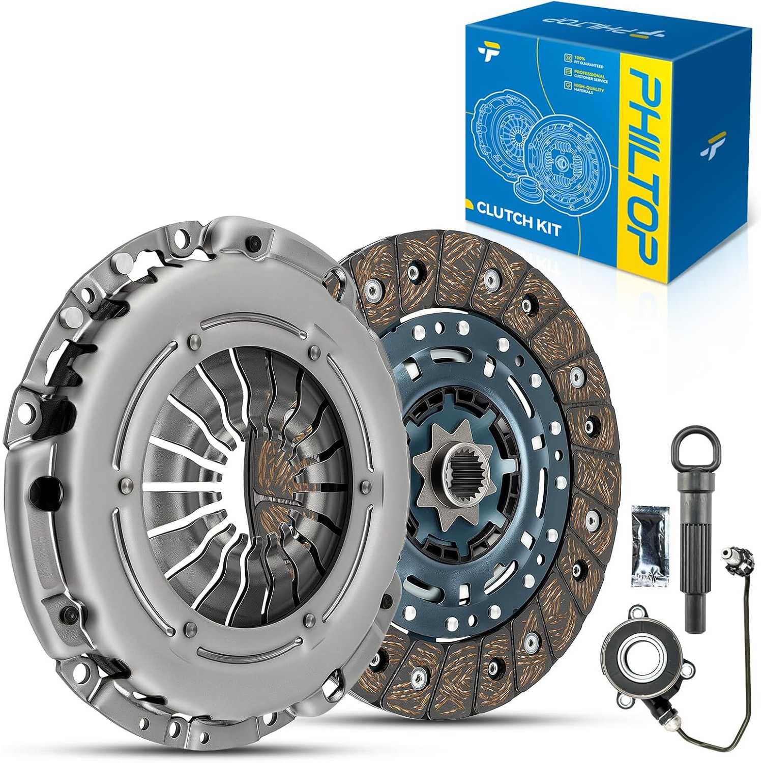 04-267 Transmission Clutch Kit Set fits 2011 Cruze 2012-2013 Cruze (1st Design) 2013 Trax (216mm Clutch Diameter