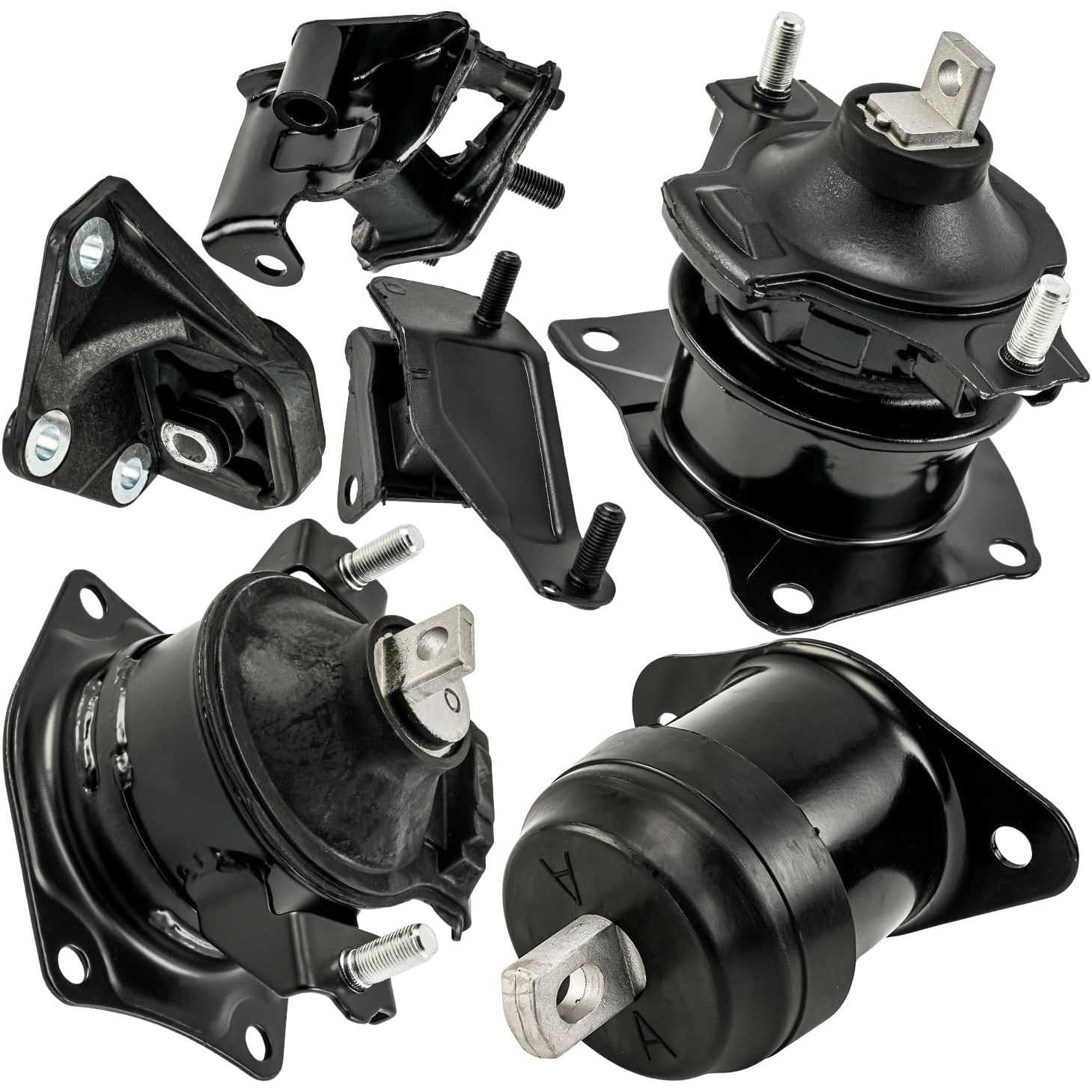 Engine Motor Mount and Trans Mount Compatible with Honda Accord 2003 2004 2005 2006 2007 2.4L, Auto Transmission