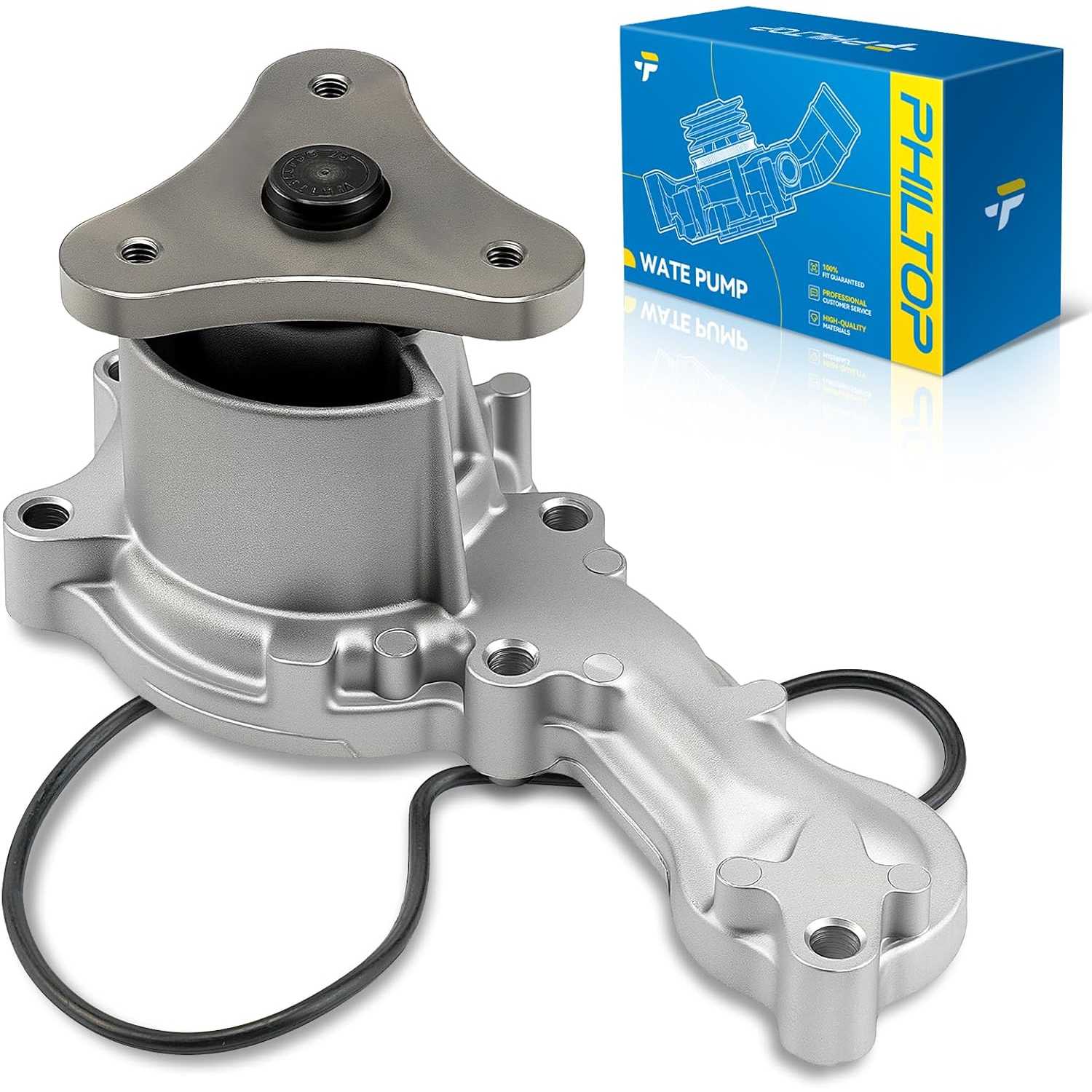 AW6018 Engine Water Pump for Honda Fit 2007 2008 | Water Pump with Gasket 19200RMEA01, 6402000301