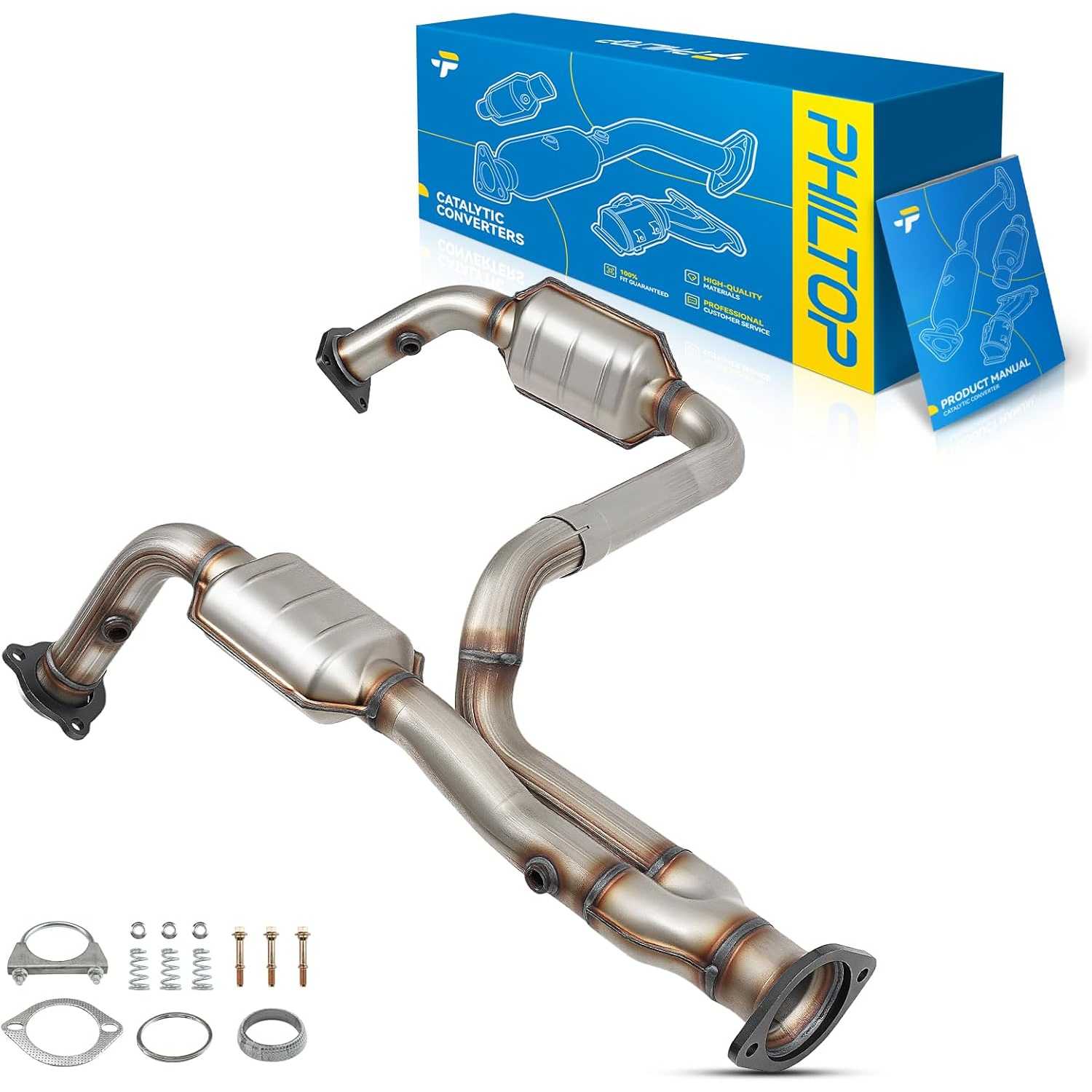 2002-2003 Chevrolet Avalanche 1500 5.3L V8 | Catalytic Converter | OE#15756278/50511 - PHILTOP