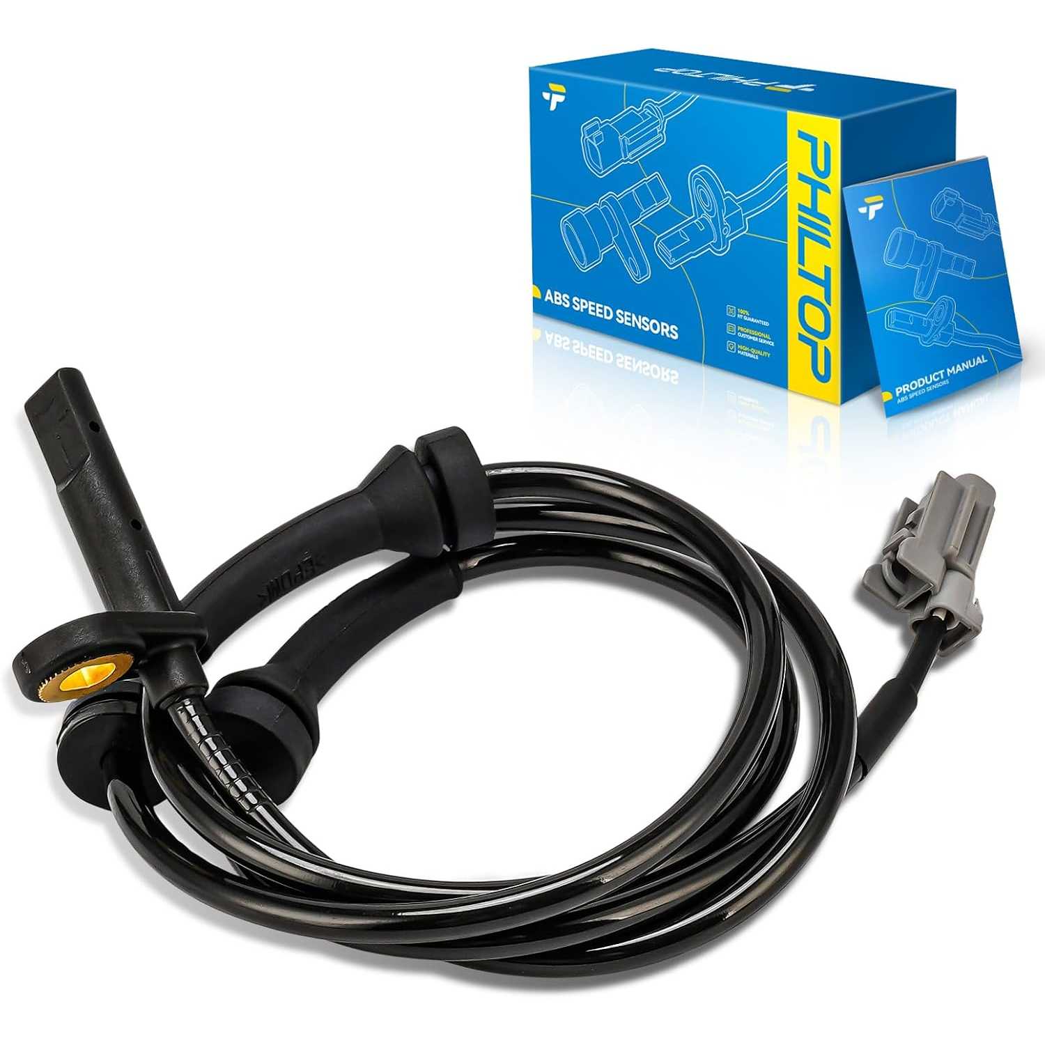ALS2554 Front Side ABS Wheel Speed Sensor Compatible with 2013-2018 Altima, 2016-2022 Maxima