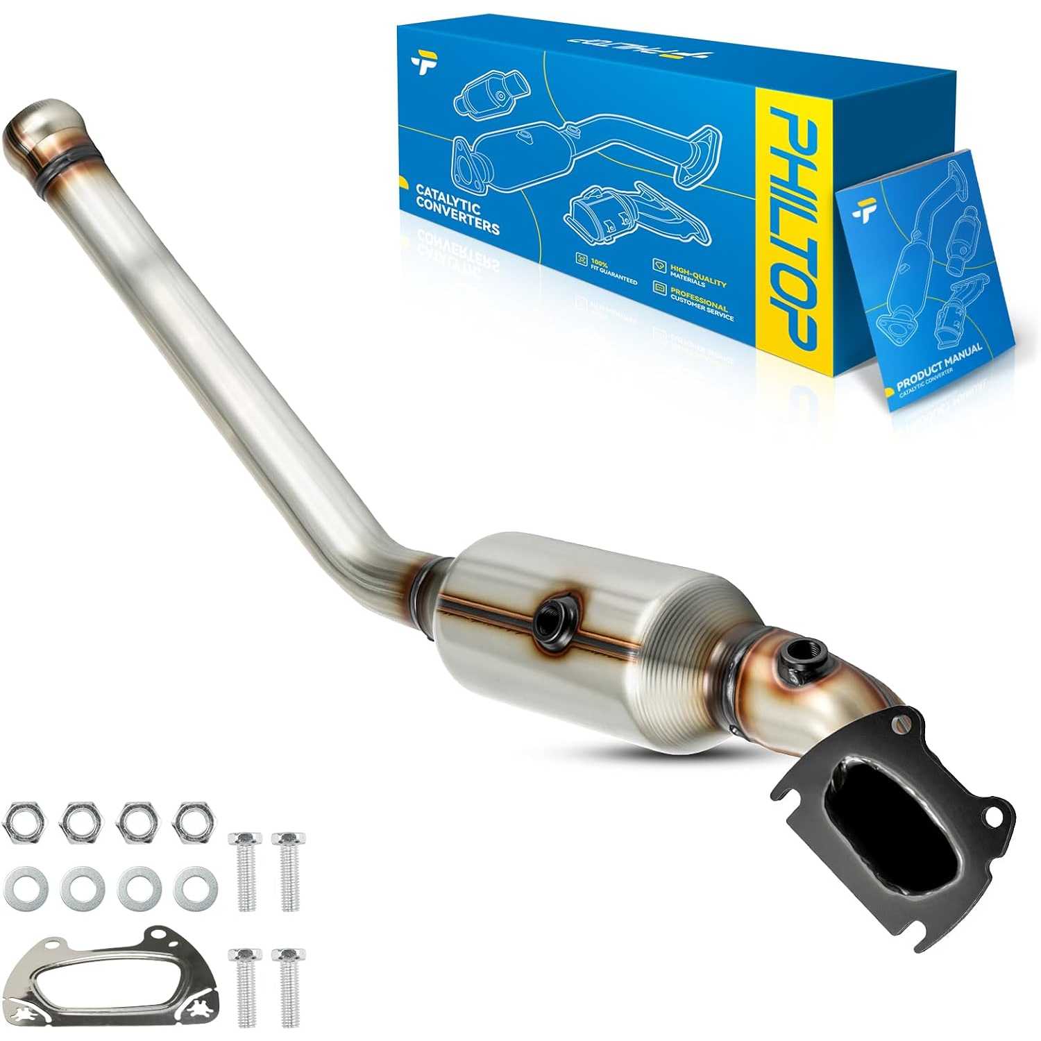 2011-2012 Dodge Durango 3.6L V6 | Left Catalytic Converter | OE#68036556AE/16893 - PHILTOP