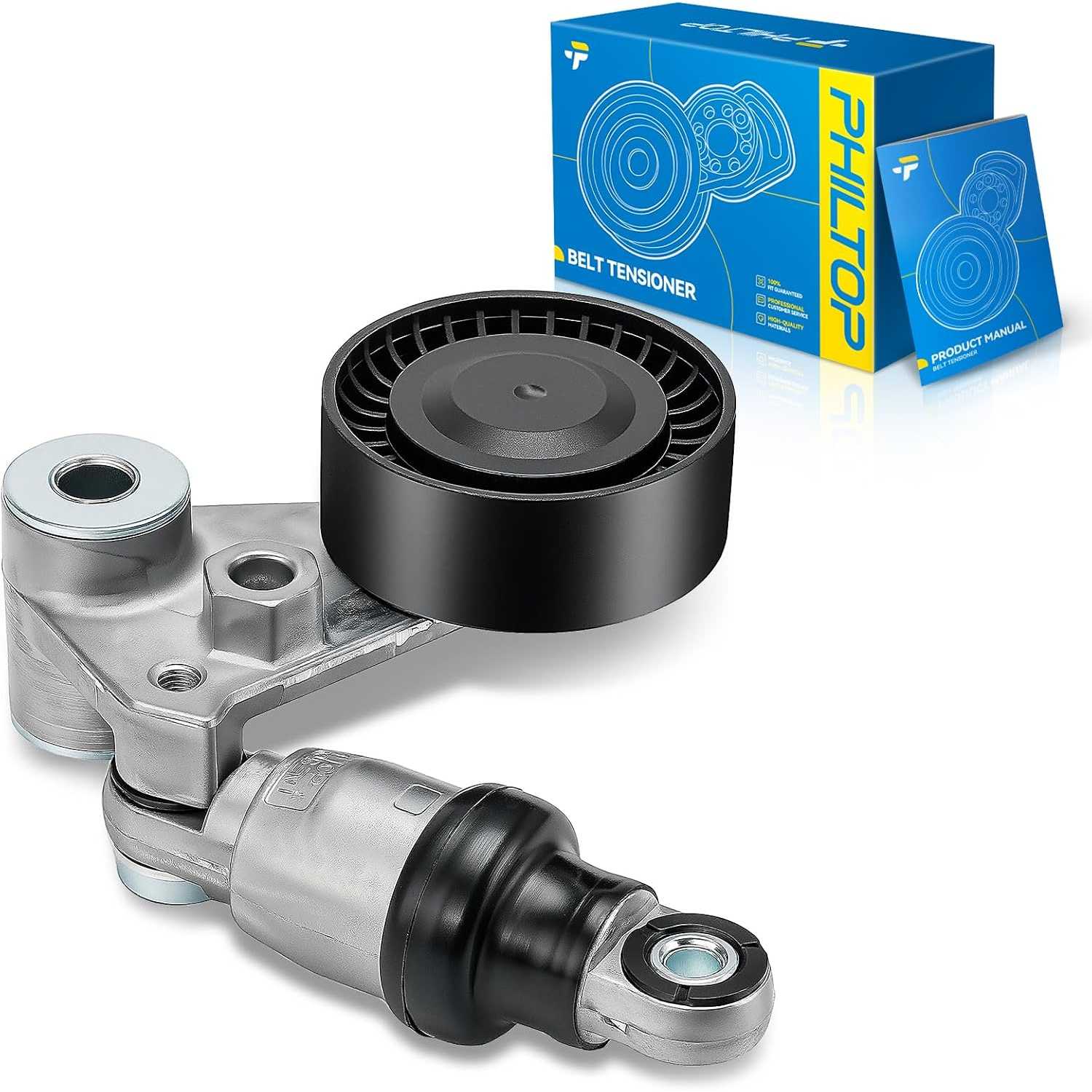 Belt Tensioner Assembly Compatible with 2009-2016 Genesis 3.8L, 2018-2023 Stinger 3.3L, 2017-2020 G80, 2019-2025 G70