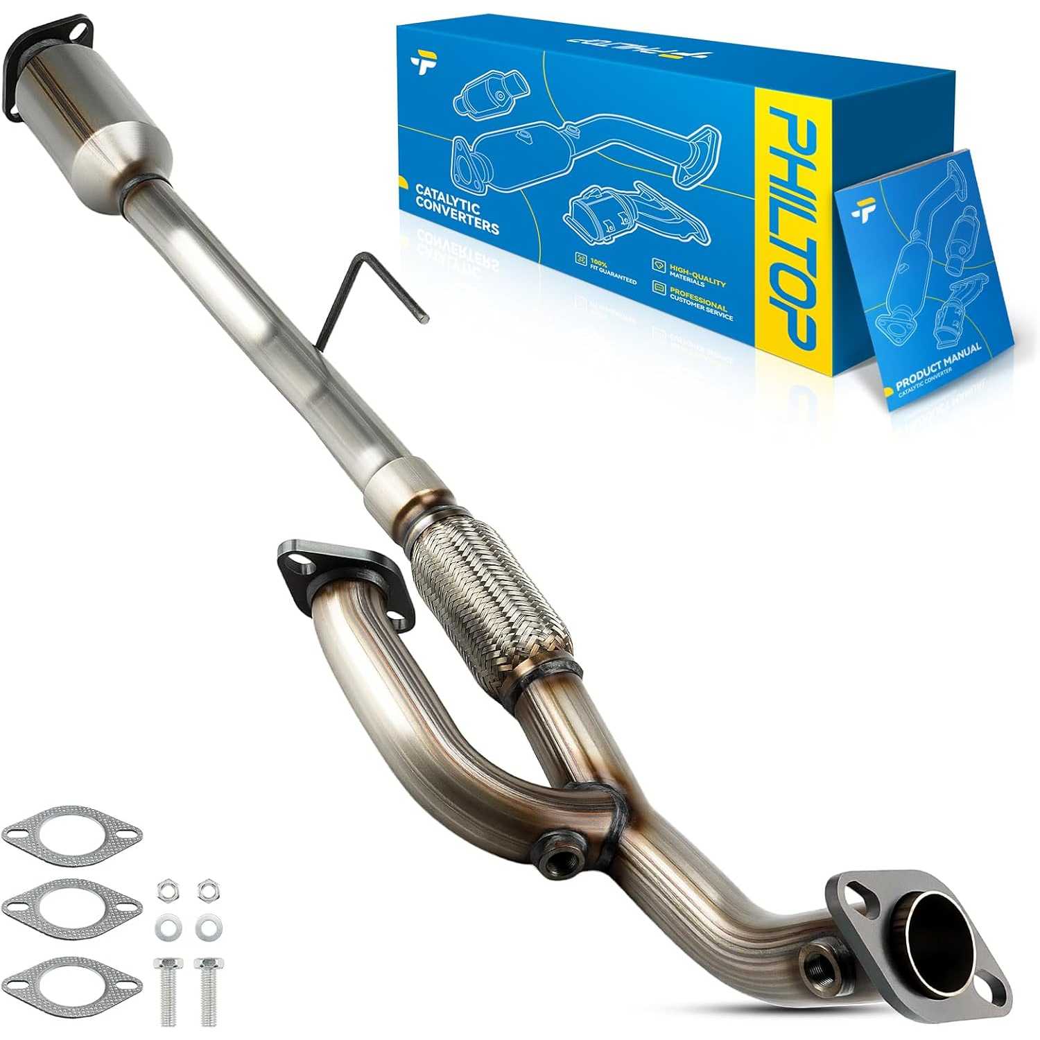 2002-2003 Lexus ES300 3.0L V6 | Rear Catalytic Converter | OE#55380 - PHILTOP