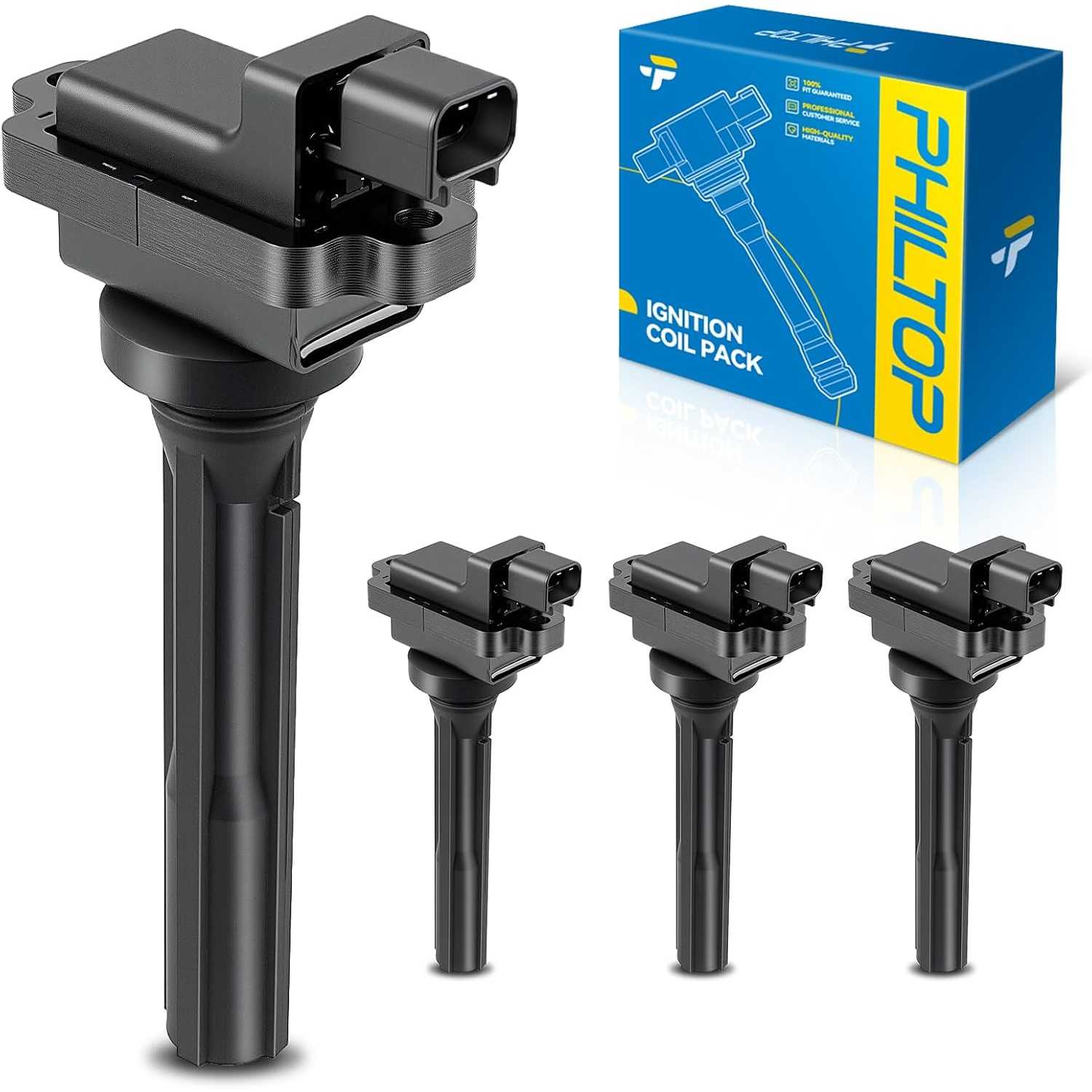 UF169 Ignition Coil 4 Packs Fit for 1996-1997 Sidekick 1.8L