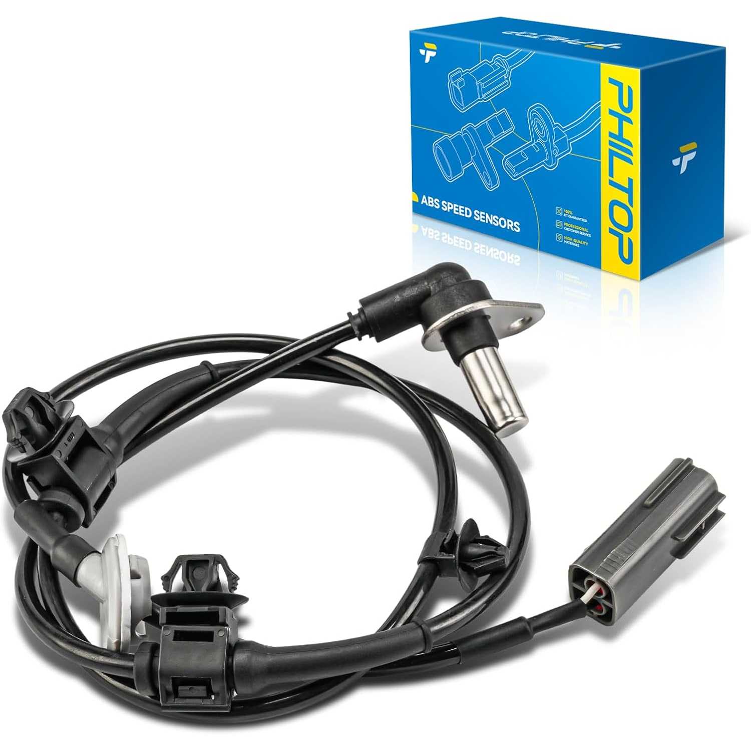 Rear ABS Wheel Speed Sensor Fit for Mazda | For 2007-2015 CX-9, 2007-2012 CX-7 Replace ALS1642