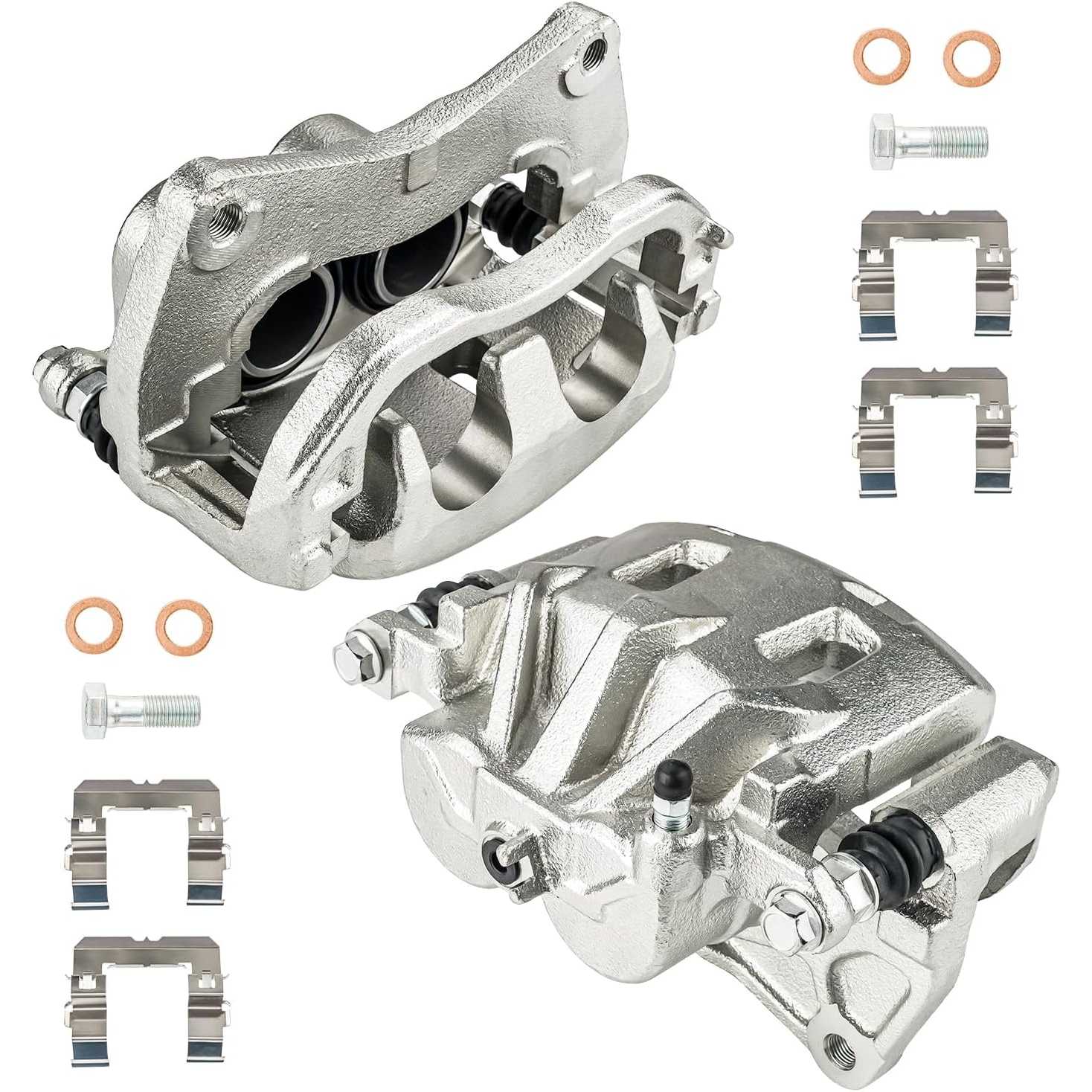Front Brake Caliper Compatible with 2010-2019 Outback, 2015-2021 WRX, 2014-2018 Forester, 2005-2019 Legacy