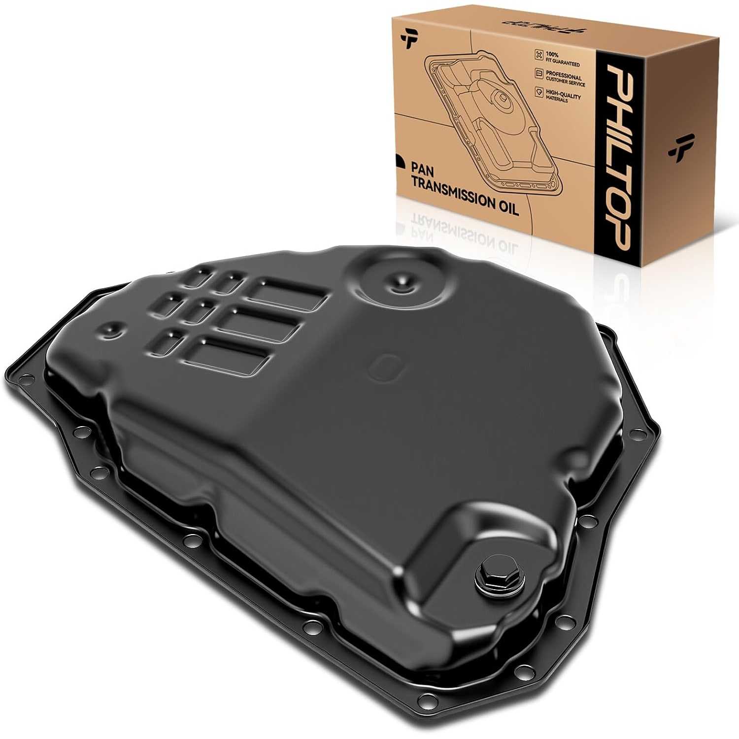 265-842 Transmission Oil Pan Compatible with 2012-2016 Versa Sedan, 2013-2016 Sentra, 2014-2019 Versa Note