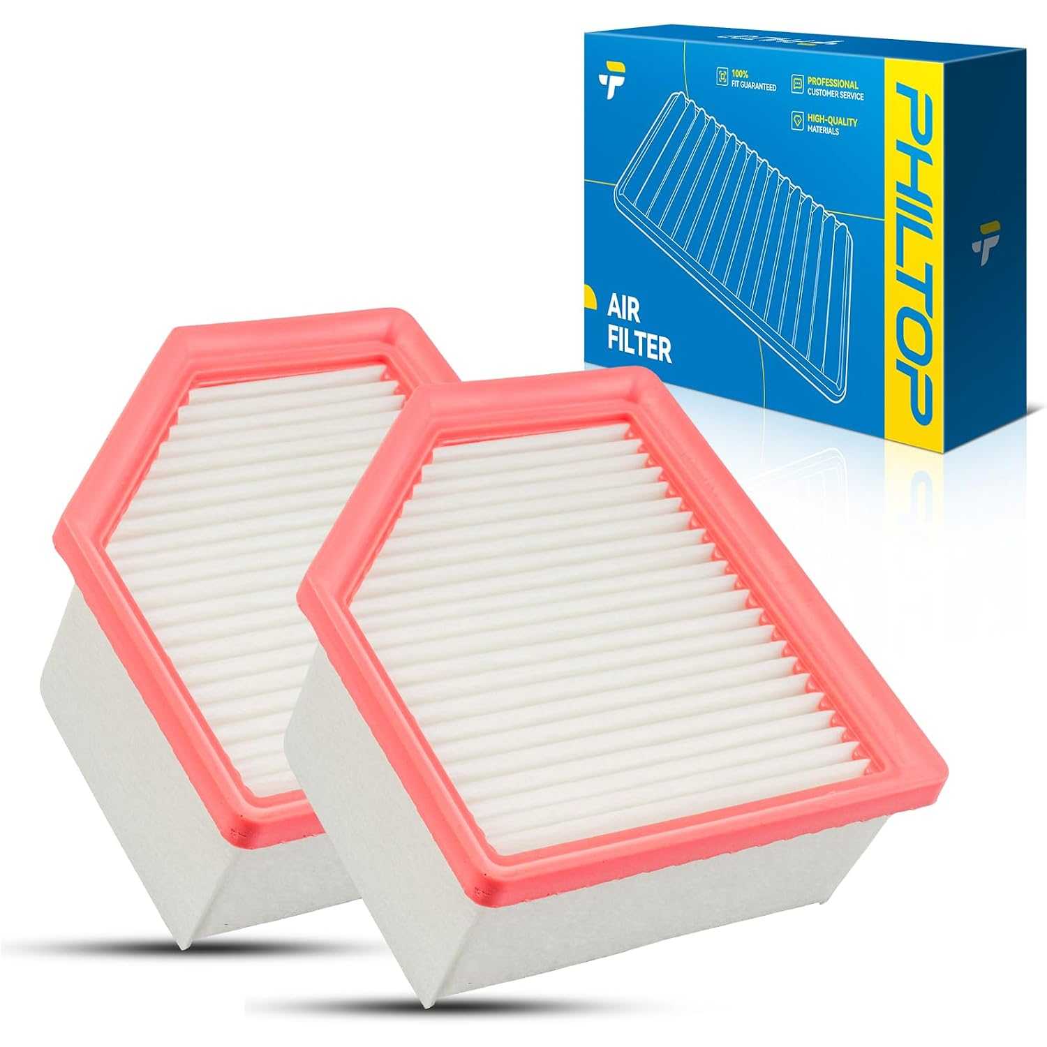PHILTOP Engine Air Filter | Nissan Rogue Mitsubishi Outlander | CA12967