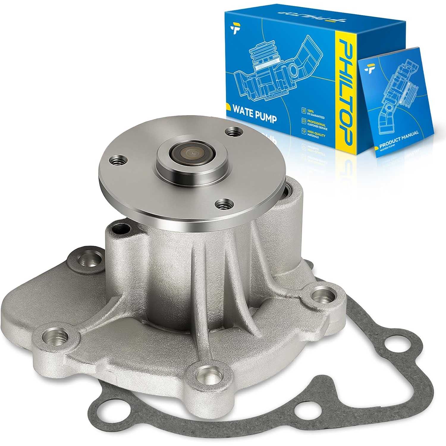 AW6038 Water Pump Automotive Compatible for Compass 2007-2021 for Cherokee 2014-2021 for Patriot 2007-2017 for Renega...