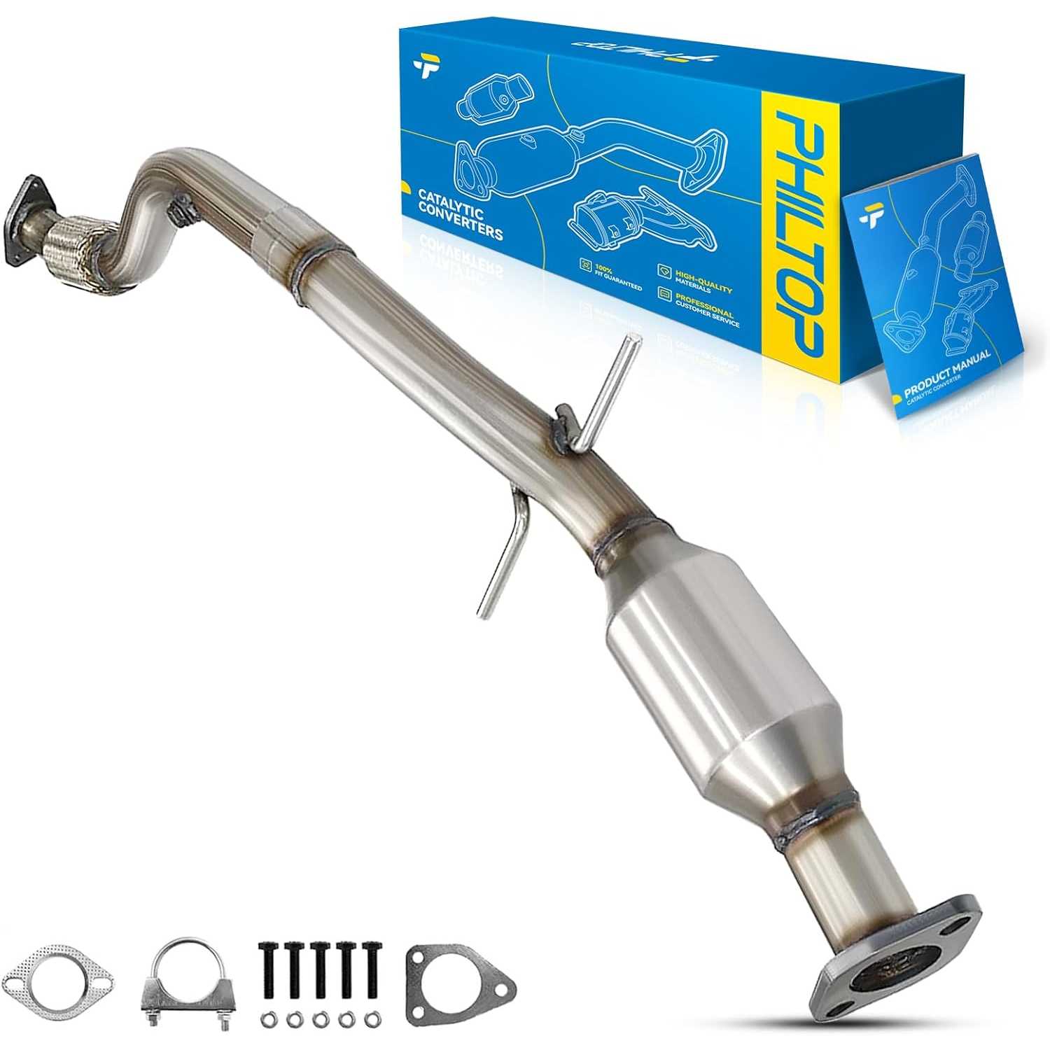 2011-2015 Chevrolet Cruze 1.4L L4 | Catalytic Converter | OE#13265369/55637 - PHILTOP