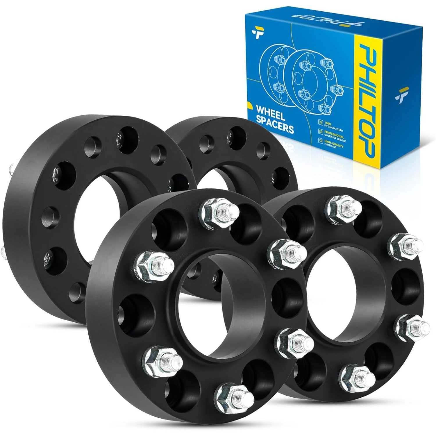 6x5“ 1.5 inch Hub Centric Wheel Spacers for 2002-2009 Trailblazer, Envoy, 2003-2006 Trailblazer EXT, SSR