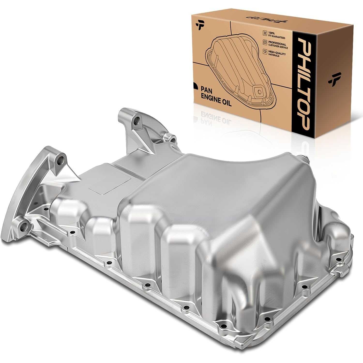 Engine oil pan Compatible with 2007-2010 Odyssey, 2006-2008 Pilot, 2006-2008 Ridgeline, 2003-2006 MDX #264-485