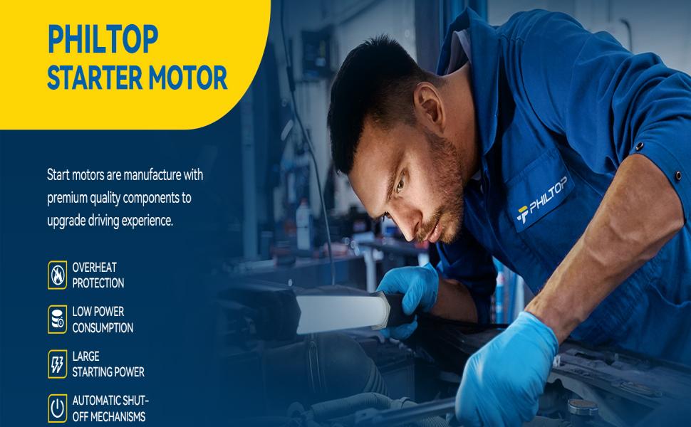 PHILTOP STARTER MOTOR