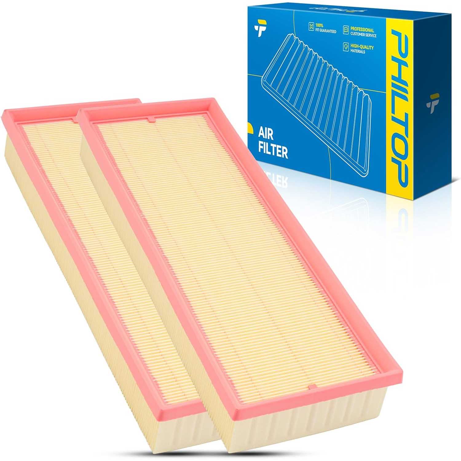 PHILTOP Engine Air Filter | Mercedes E350 Mercedes ML350 Mercedes GLK350 | CA8768
