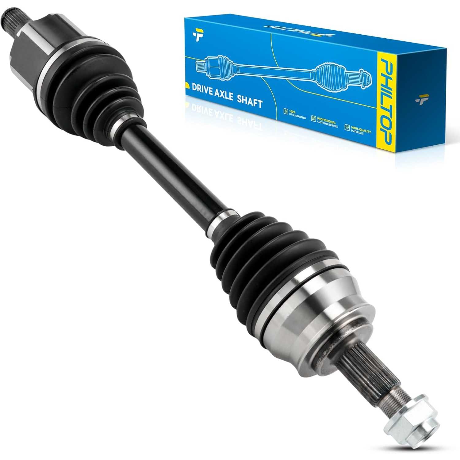 Front Left CV Axle Shaft for Chrysler 200 2015-2017, NCV12075 CV Axle Shaft Assembly 1 PCS