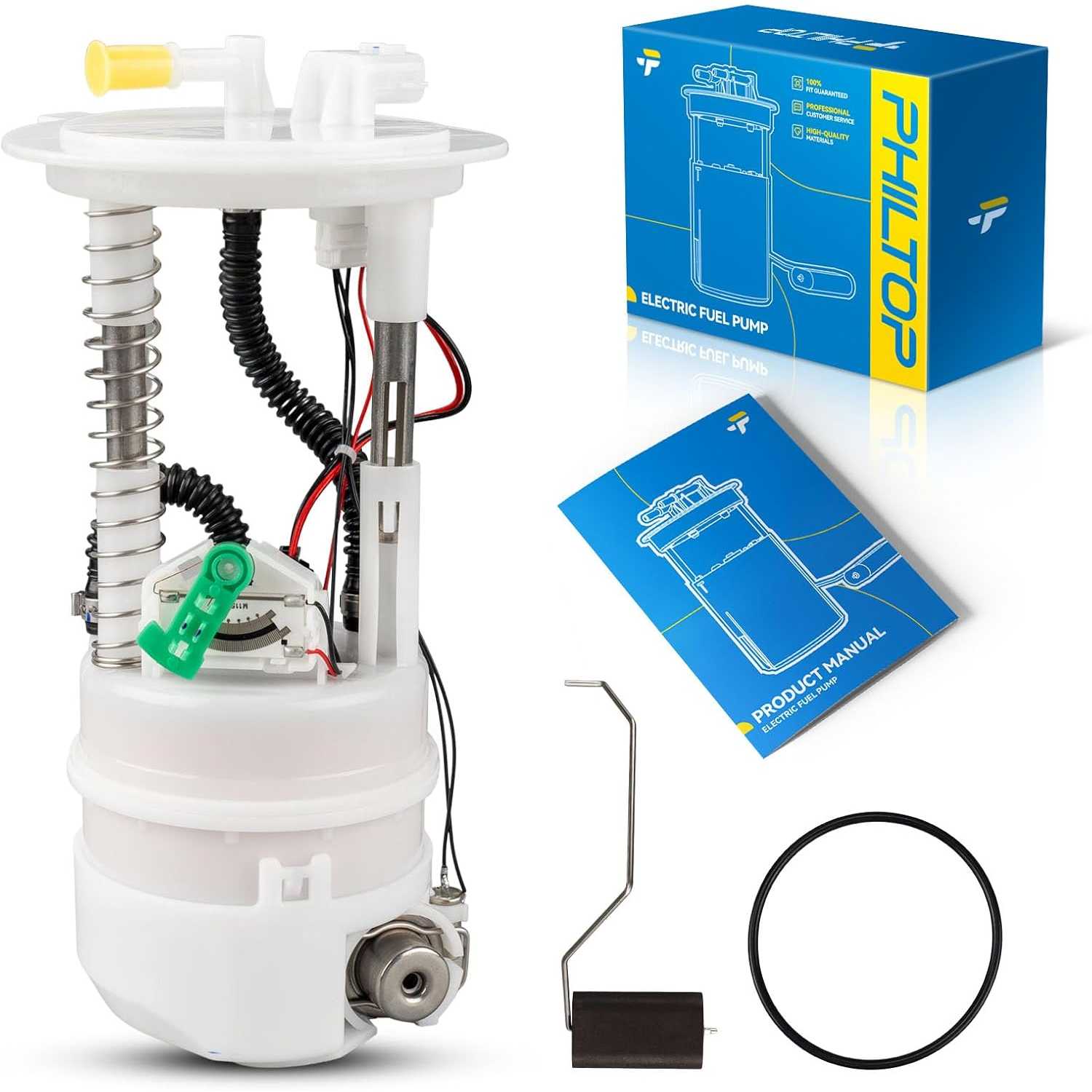PHILTOP FG1148 Electric Fuel Pump Assembly Replacement for Rogue 2008-2013 2.5L, Rogue Select 2014-2015 2.5L, Electric Fuel Pump