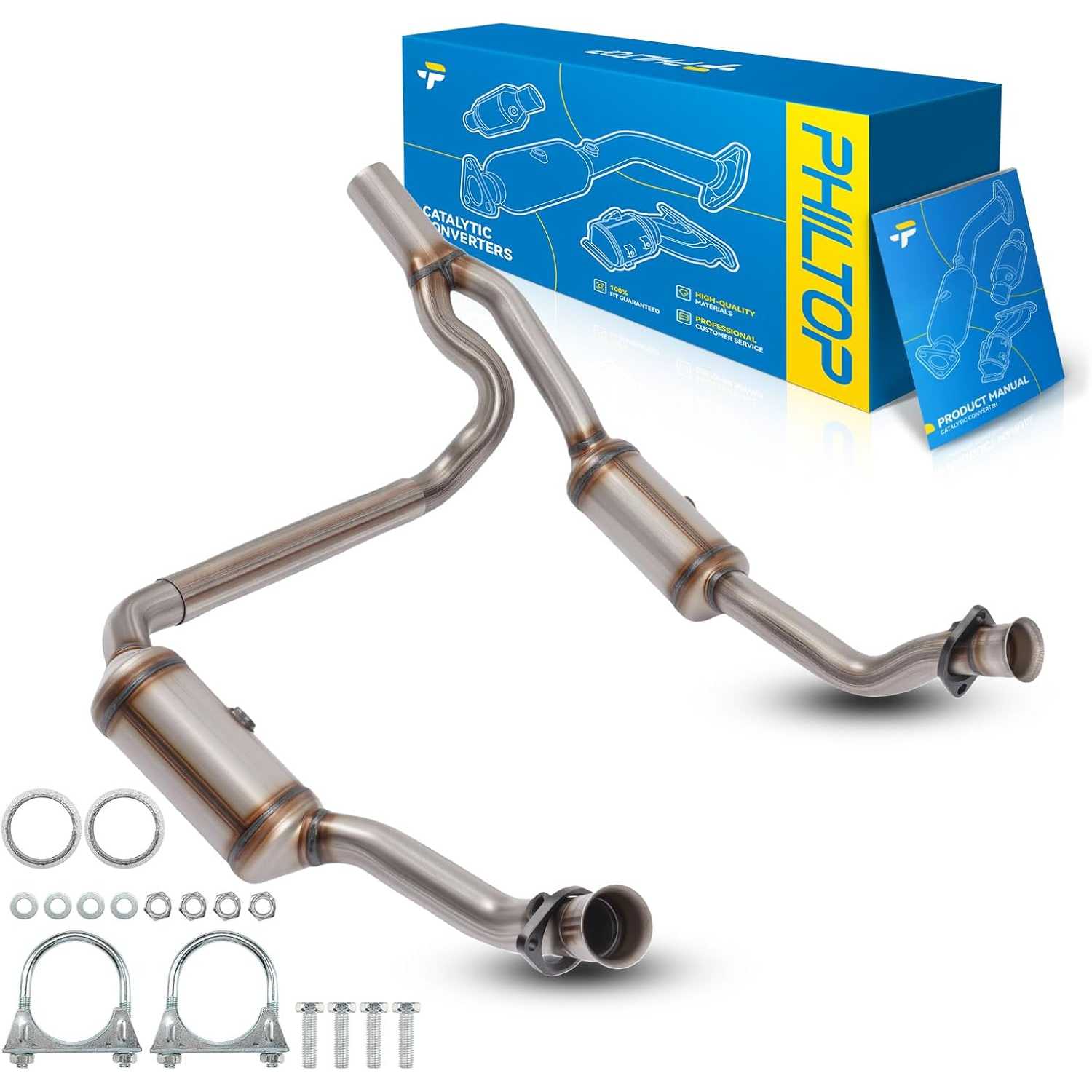 2010-2011 Jeep Wrangler 3.8L V6 | Catalytic Converter | OE#68040901AB/50498 - PHILTOP