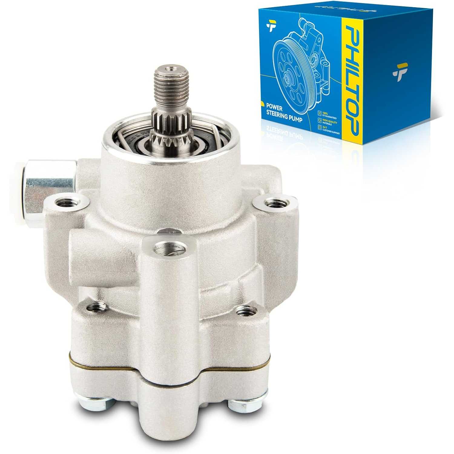 21-5366 Power Steering Pump for 2004-2010 TITAN, 2005-2009 Armada, 2004-2011 QX56, Pathfinder Armada
