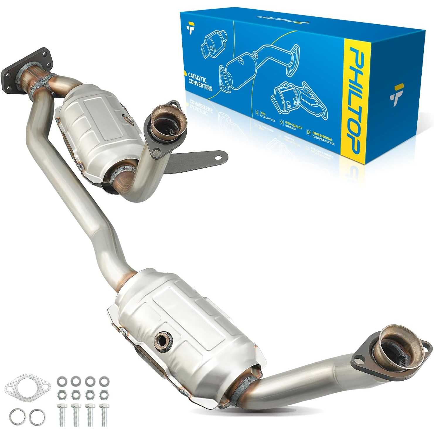 2001-2003 Ford Windstar 3.8L V6 | Front Catalytic Converter | OE#3F2Z5F250EB/50457 - PHILTOP