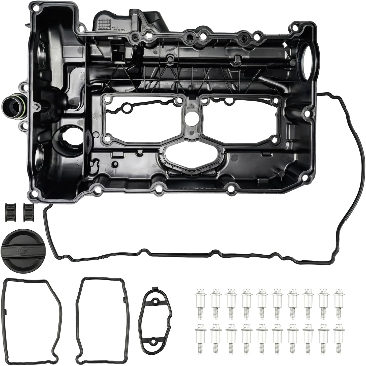 Engine Valve Cover Compatible with 2012-2016 328i Sedan, 2016-2018 320i, 2014-2016 428i Convertible/Coupe 228i