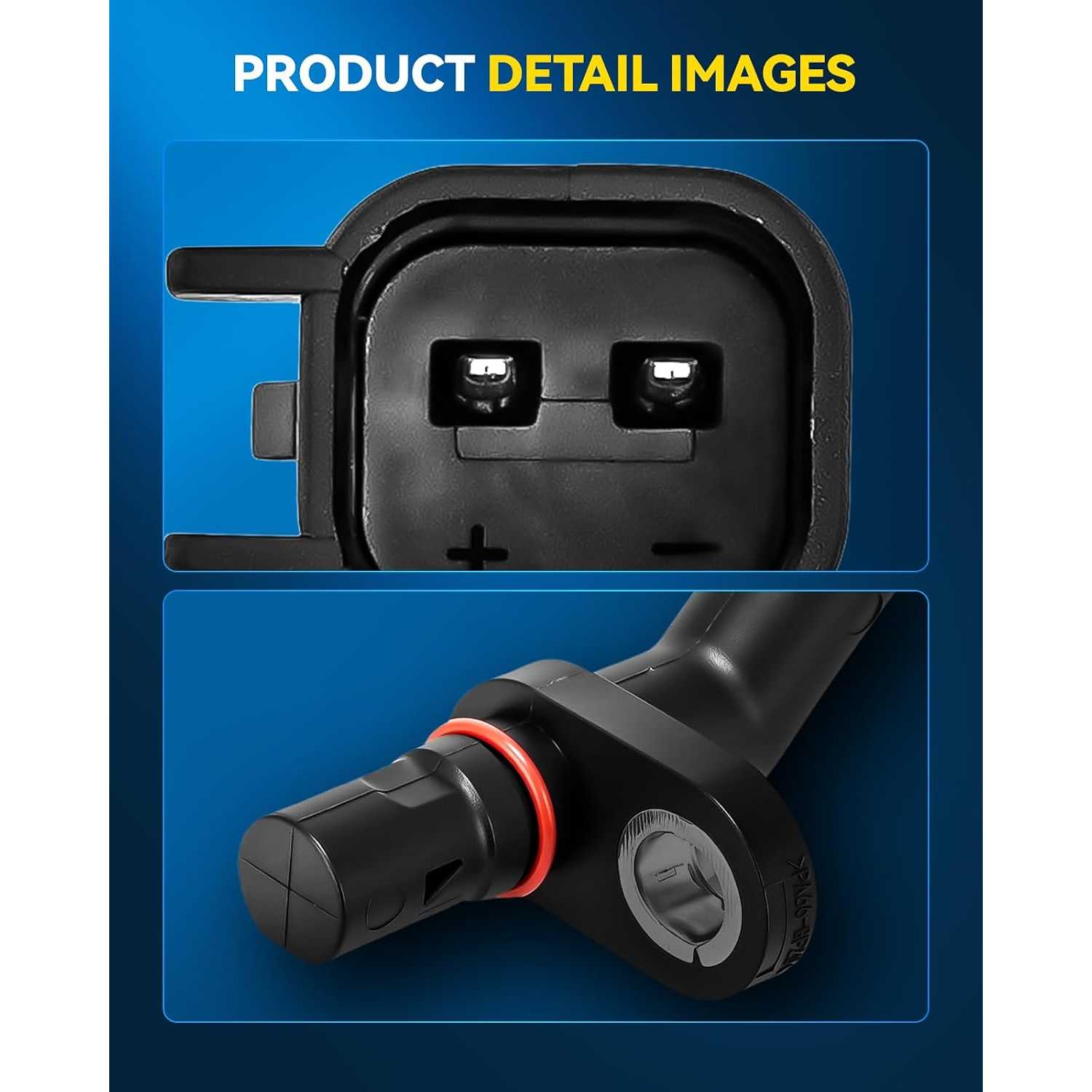 Front ABS Wheel Speed Sensor Compatible with 2013-2018 Ram 1500