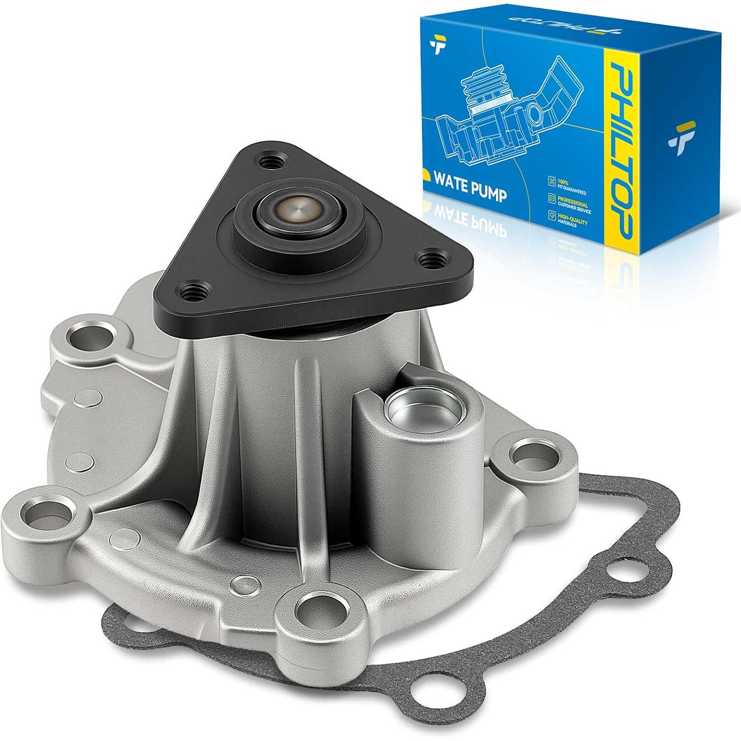AW6214 Engine Water Pump w/Gasket for Hyundai Santa Fe Sport 2017 | for Kia Optima/Sorento 2016-2017 2.4L