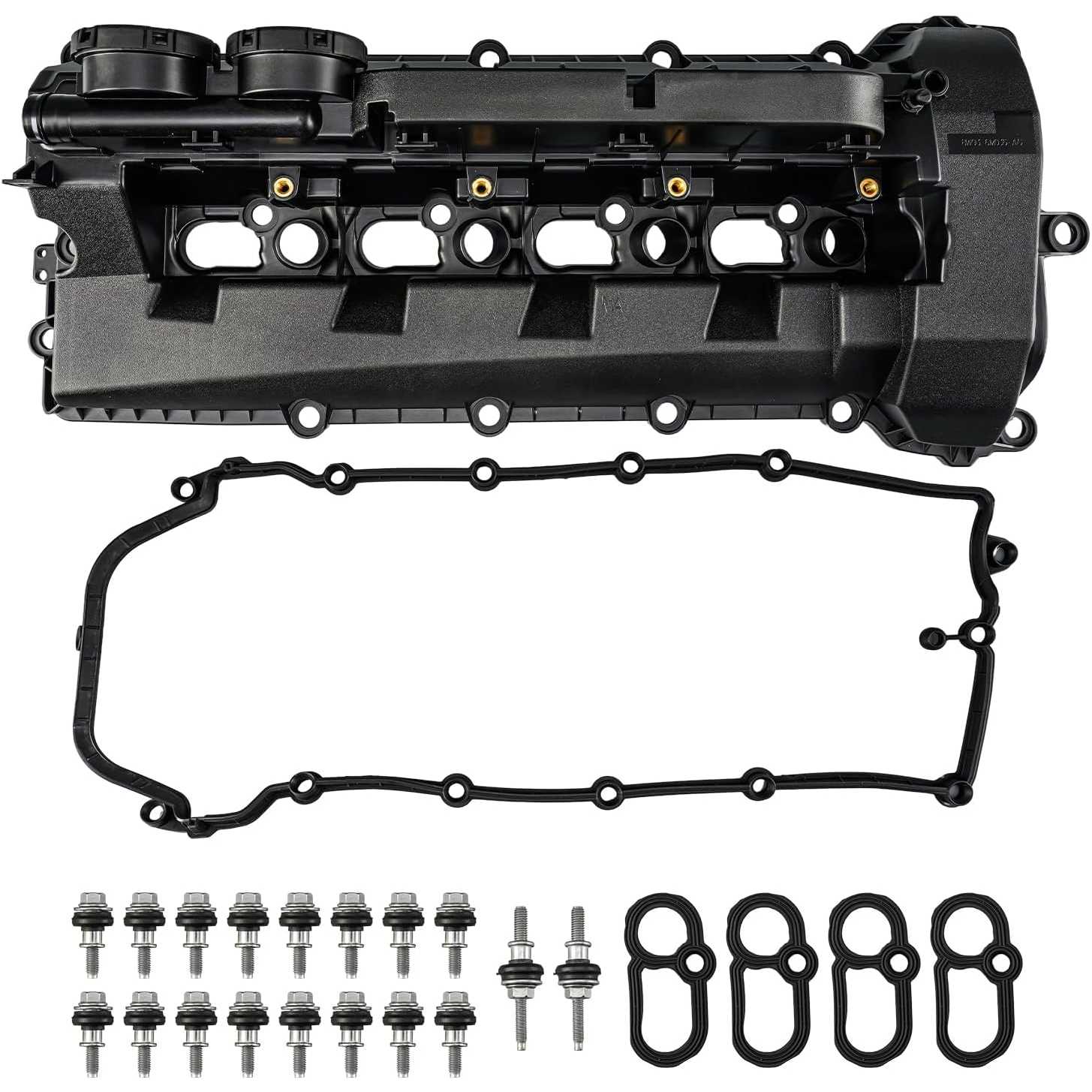Engine Valve Cover Right Side Compatible with Land Rover 2010-2017 Ran-ge Rover Sport Ran-ge Rover 5.0L, 2010-2013 LR4