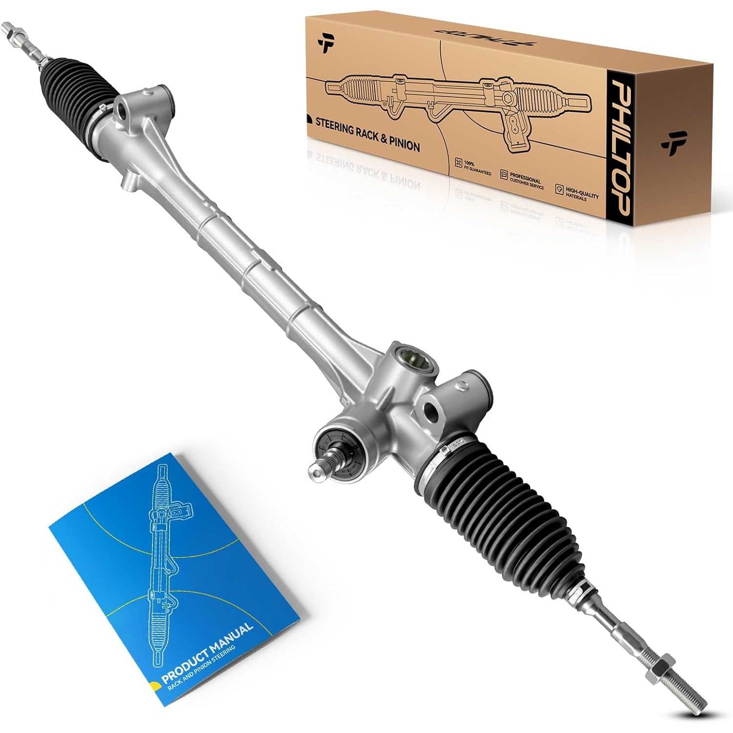 Electronic Power Steering Rack and Pinion Compatible with Toyota Prius 2010-2015, Lexus CT200h 2011-2017